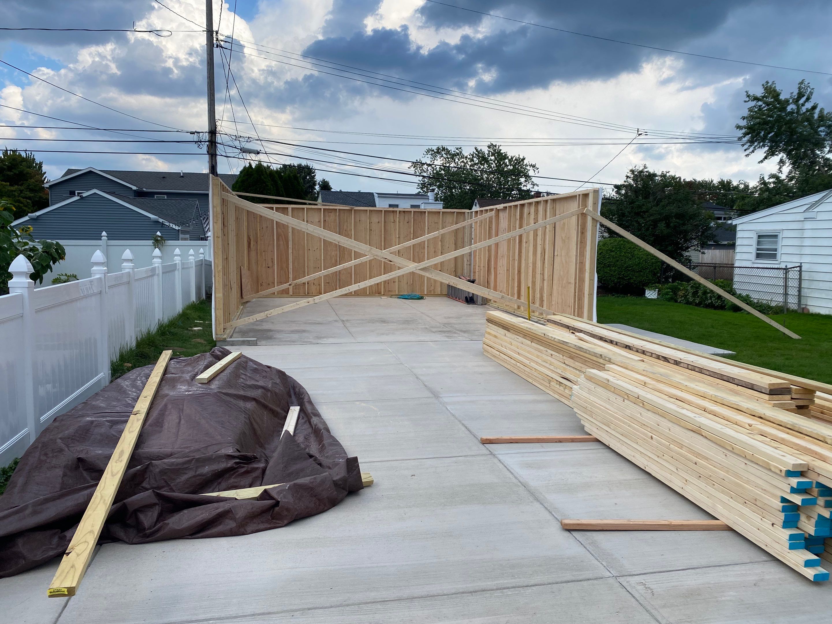 Garage And Concrete by Ivy Lea Construction
