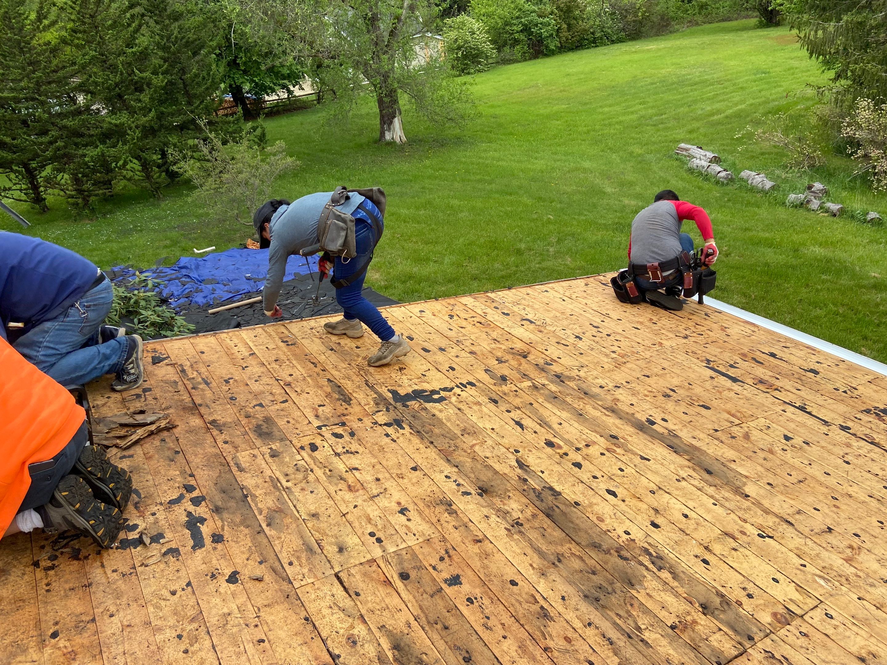 Residential Roofing Installation using GAF Timberline HDZ by Sensible Home Solutions