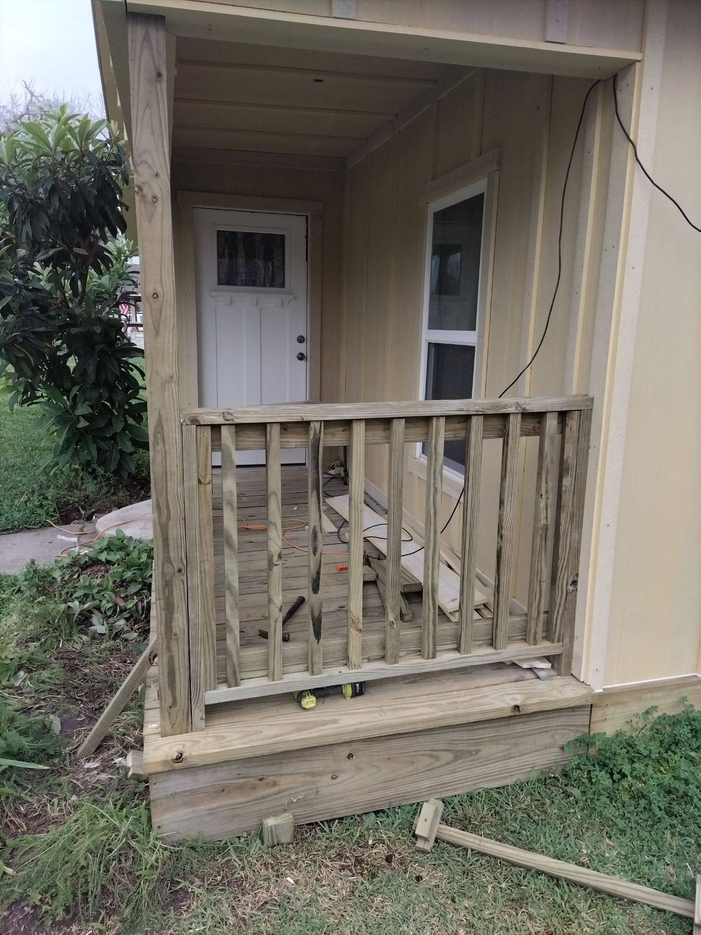 Vinyl to Hardie by Bayfront Roofing and Construction
