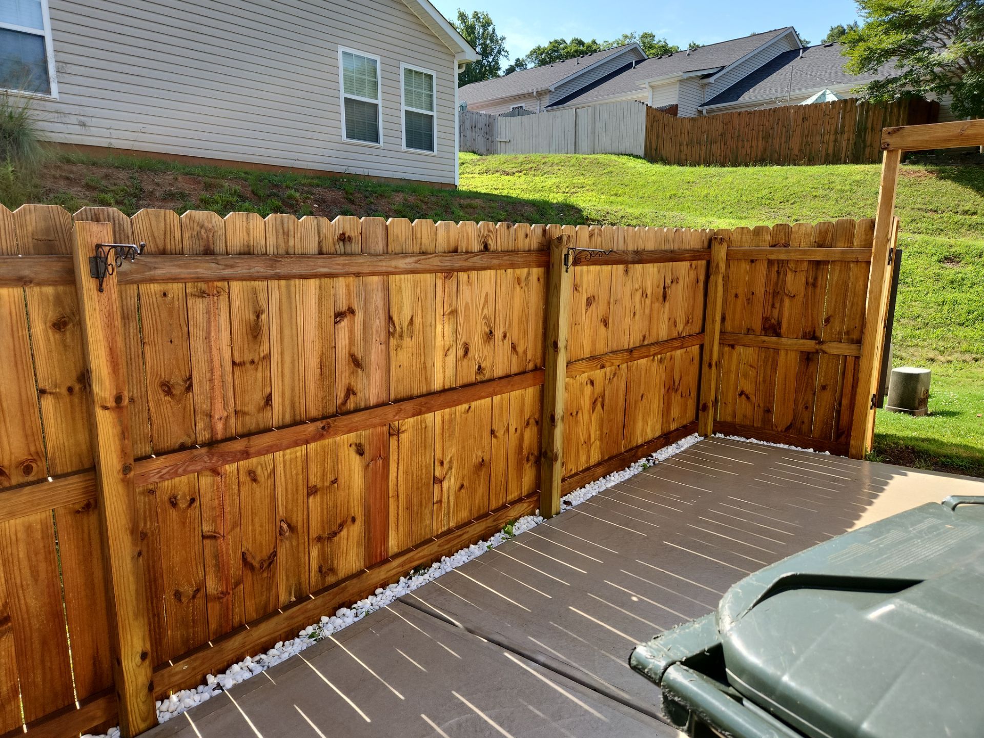 Fence using Wood Sealant by DuraSeal
