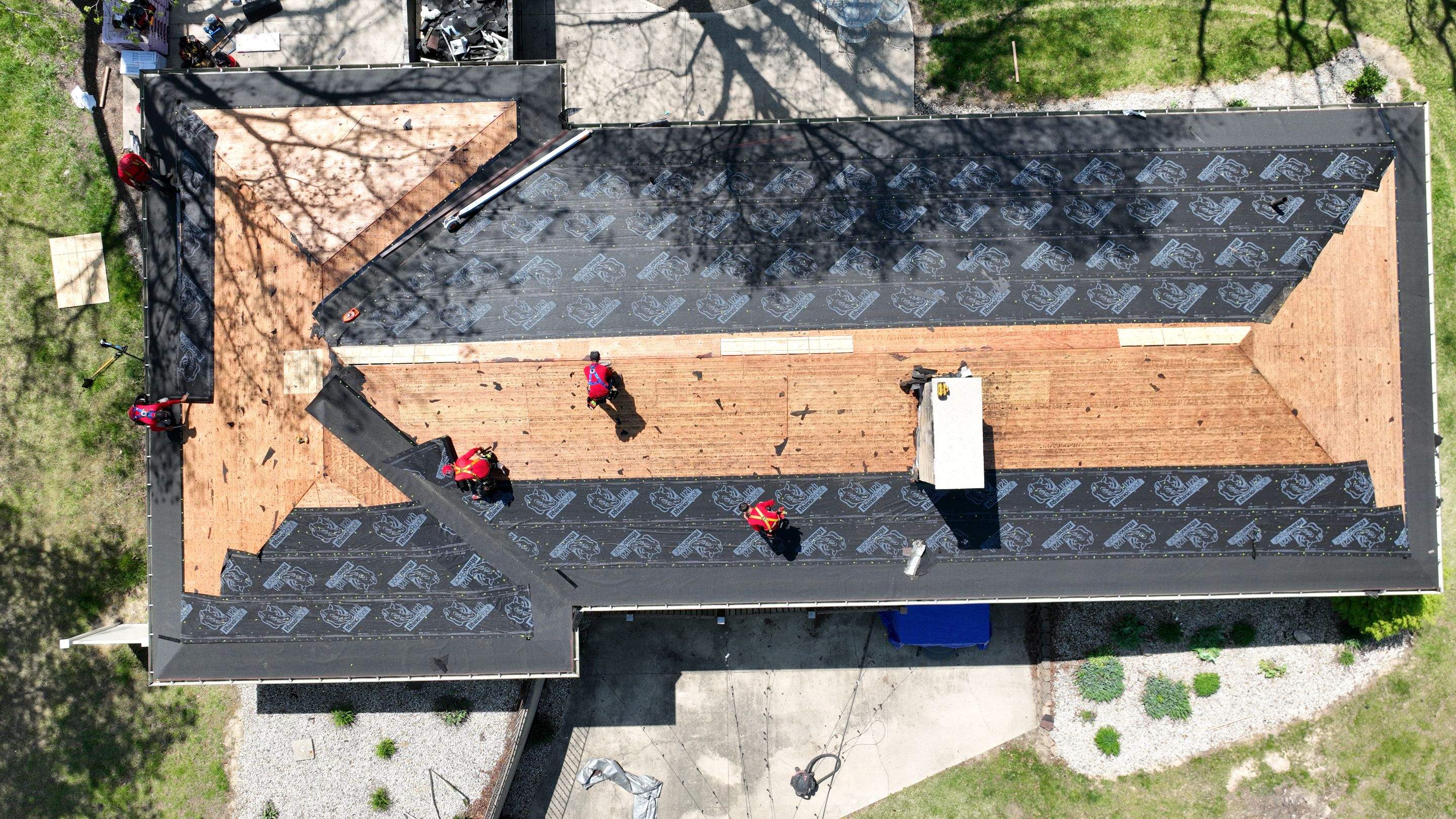 Residential Roofing Installation using Owens Corning by WIW Enterprises Inc