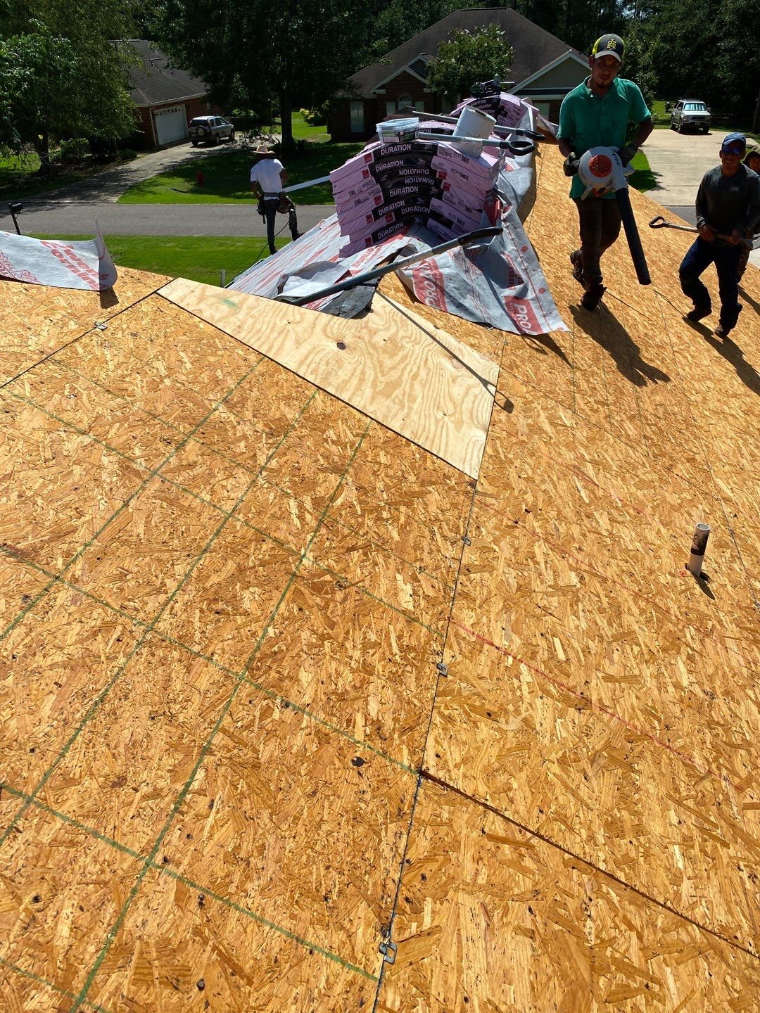 Commercial Roofing Installation using Roof Replacement by American Roofing & Construction LLC