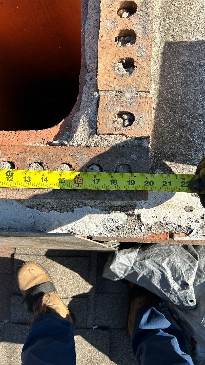 Residential Roofing Repair using Custom Fabricated Metal Spark Arrestor by Lighthouse Roofing