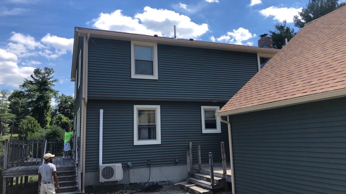 Lakeville, MA Gutter Installation using 5" K-Style Aluminum Gutter by Gutter Pro Enterprises
