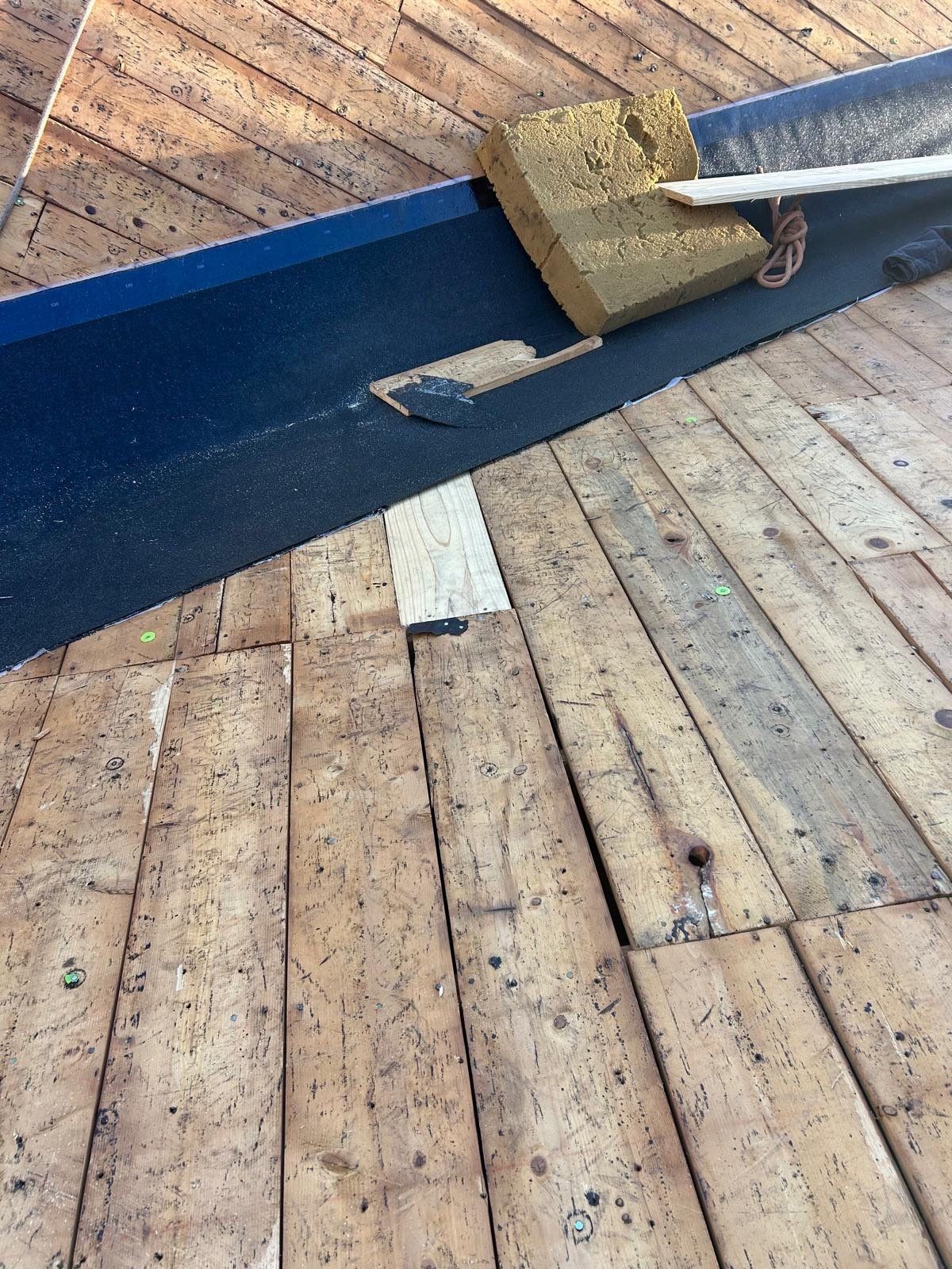 Asphalt Shingle Roof Replacement and Decking Repair in Bartlett by Revival Roofing Services