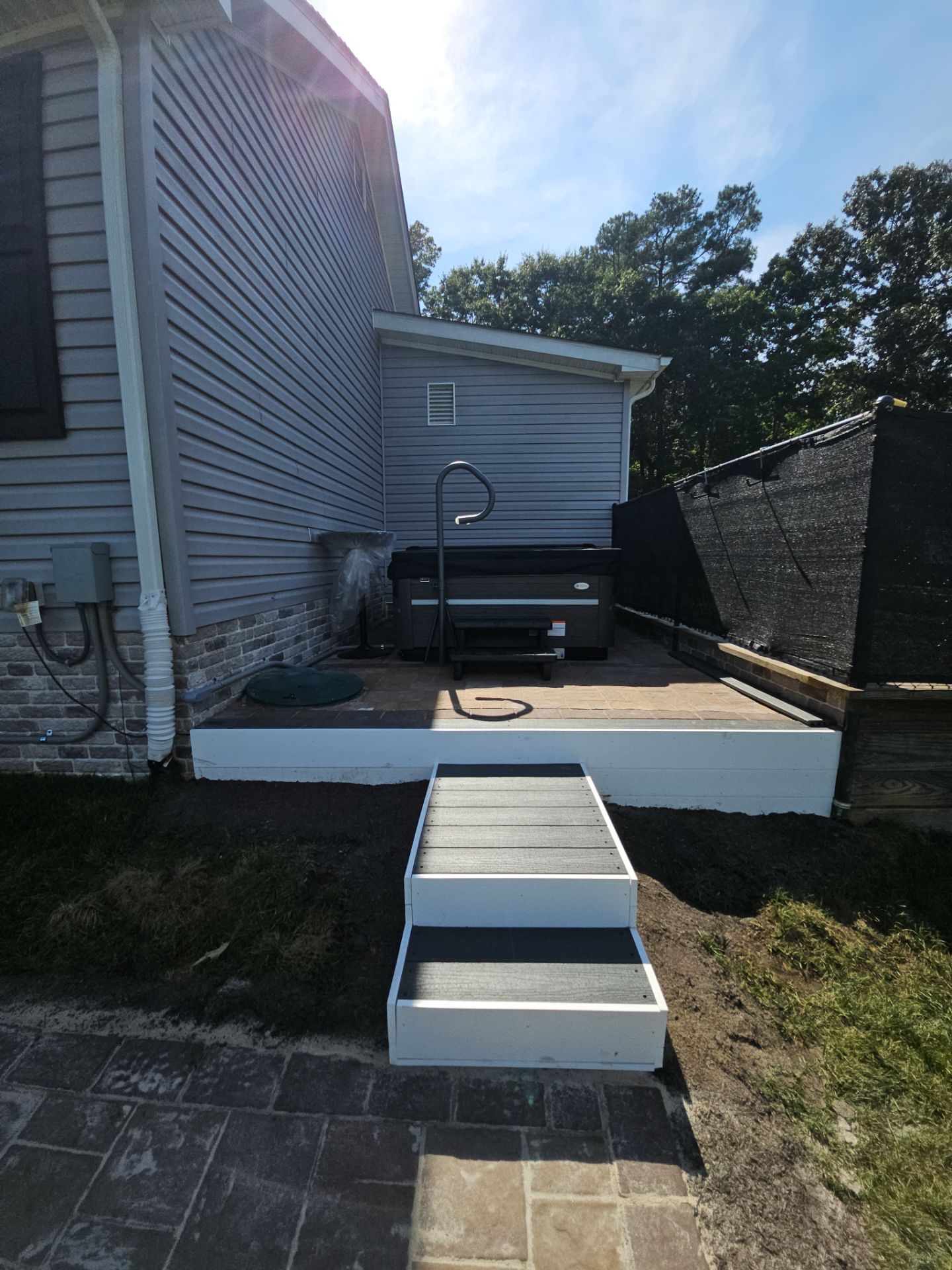 Patio Addition in Laurel by Gc Makeovers