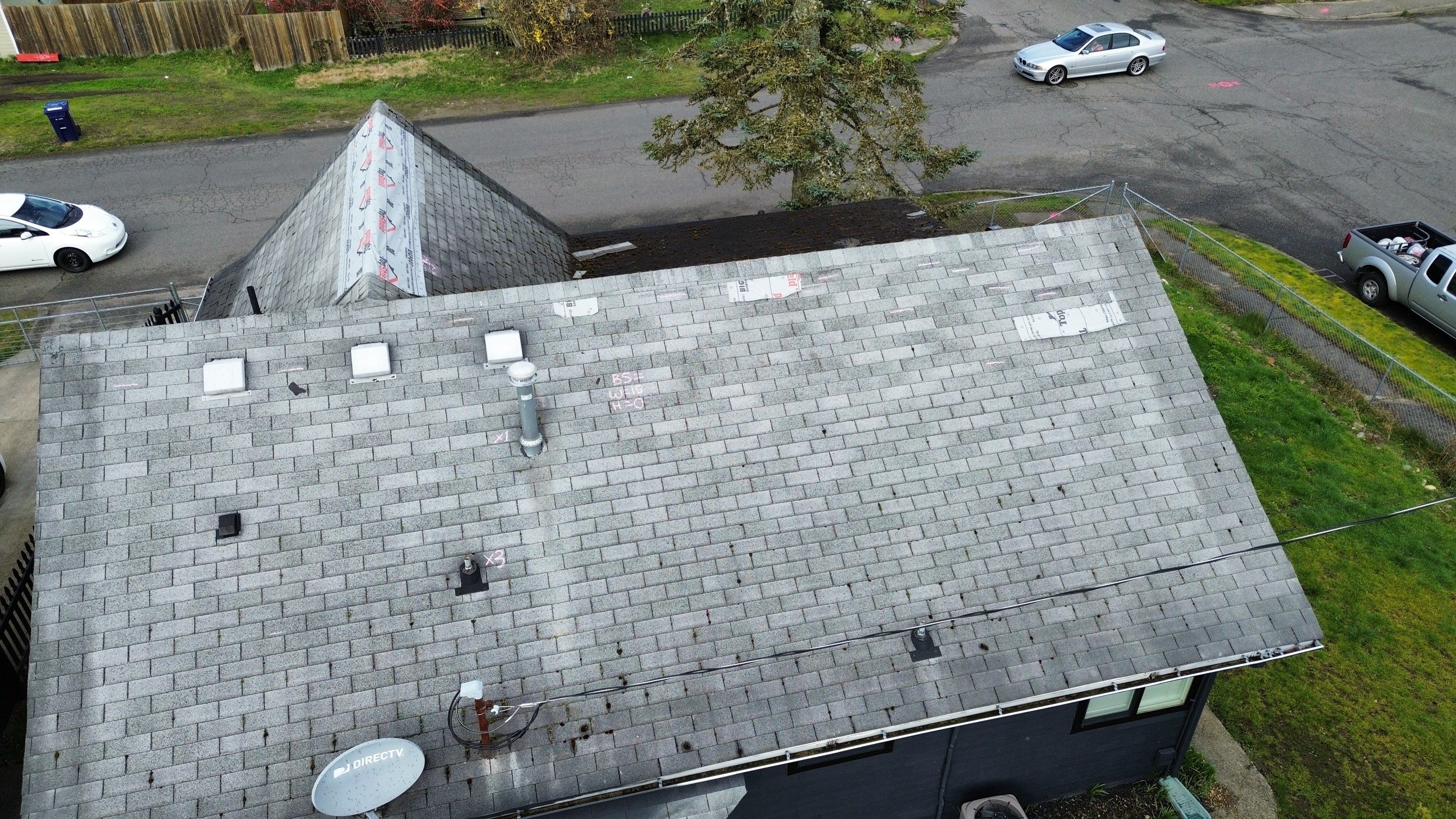 GAF Timberline NS, Charcoal, House and Garage Roof Replacement  by Proline Roofing & Restoration LLC