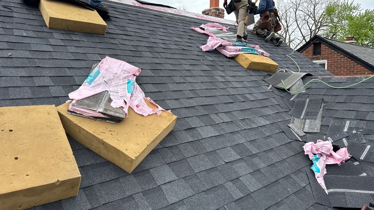 Roof Replacement using Owens Corning Onyx Black by 180 Contractors