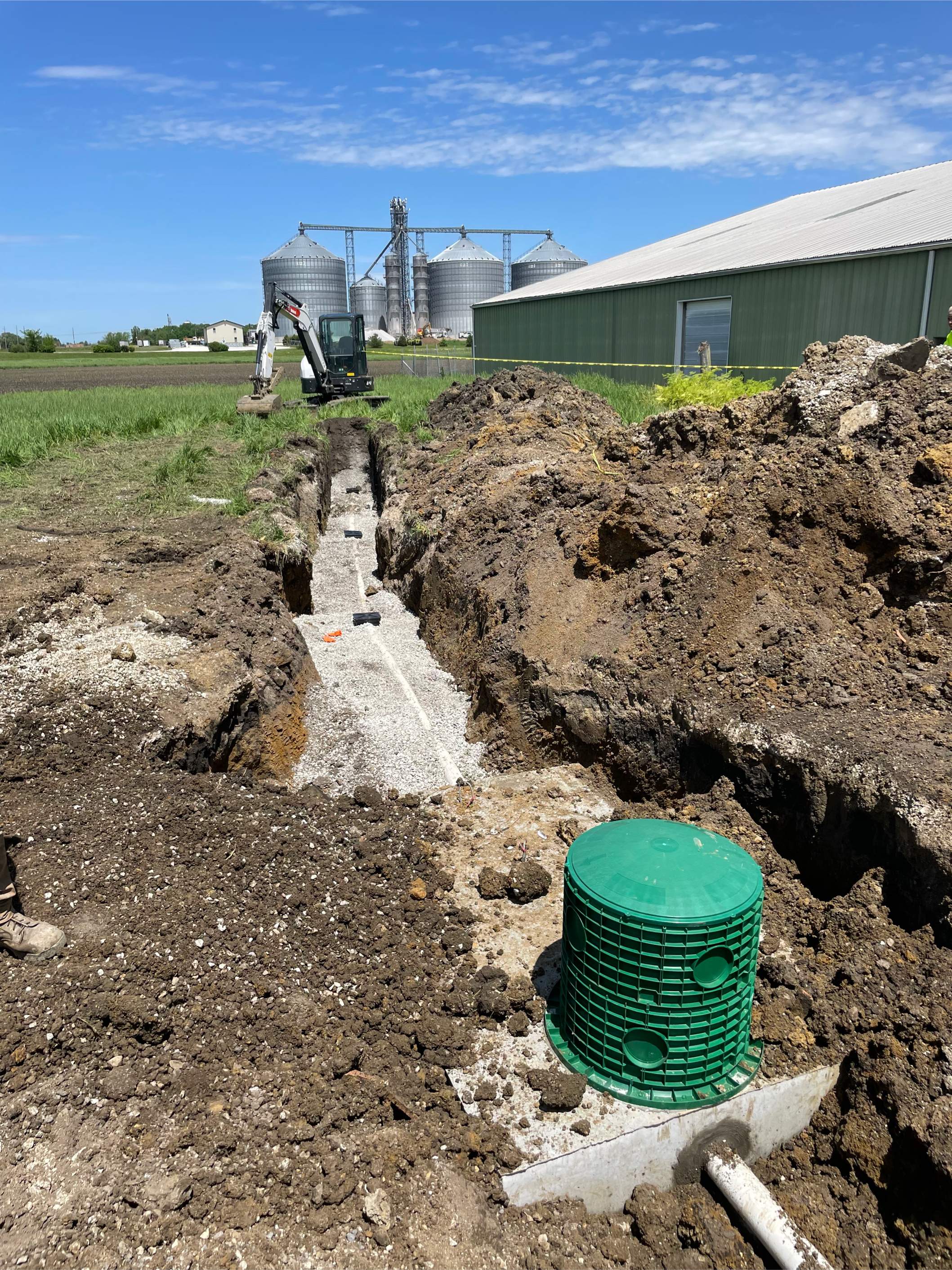 1000 Gallon Concrete Tank Replacement and Header Line/Distribution Box Replacement by Allied Water Services