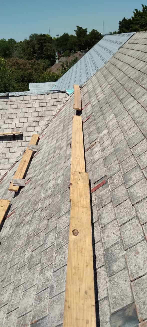 Residential Roofing Installation using Dal-TIle Perennial Slate by Roof Experts