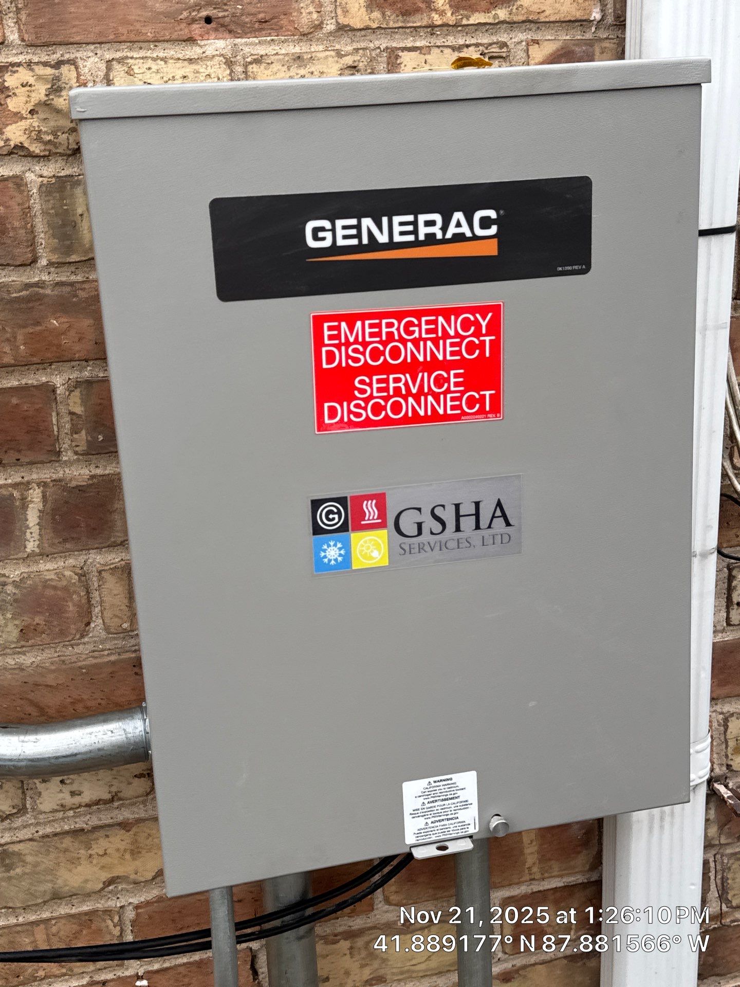 14kW Generac Whole-House Generator Installation – Bellwood, IL | GSHA Services, LTD by GSHA Services LTD