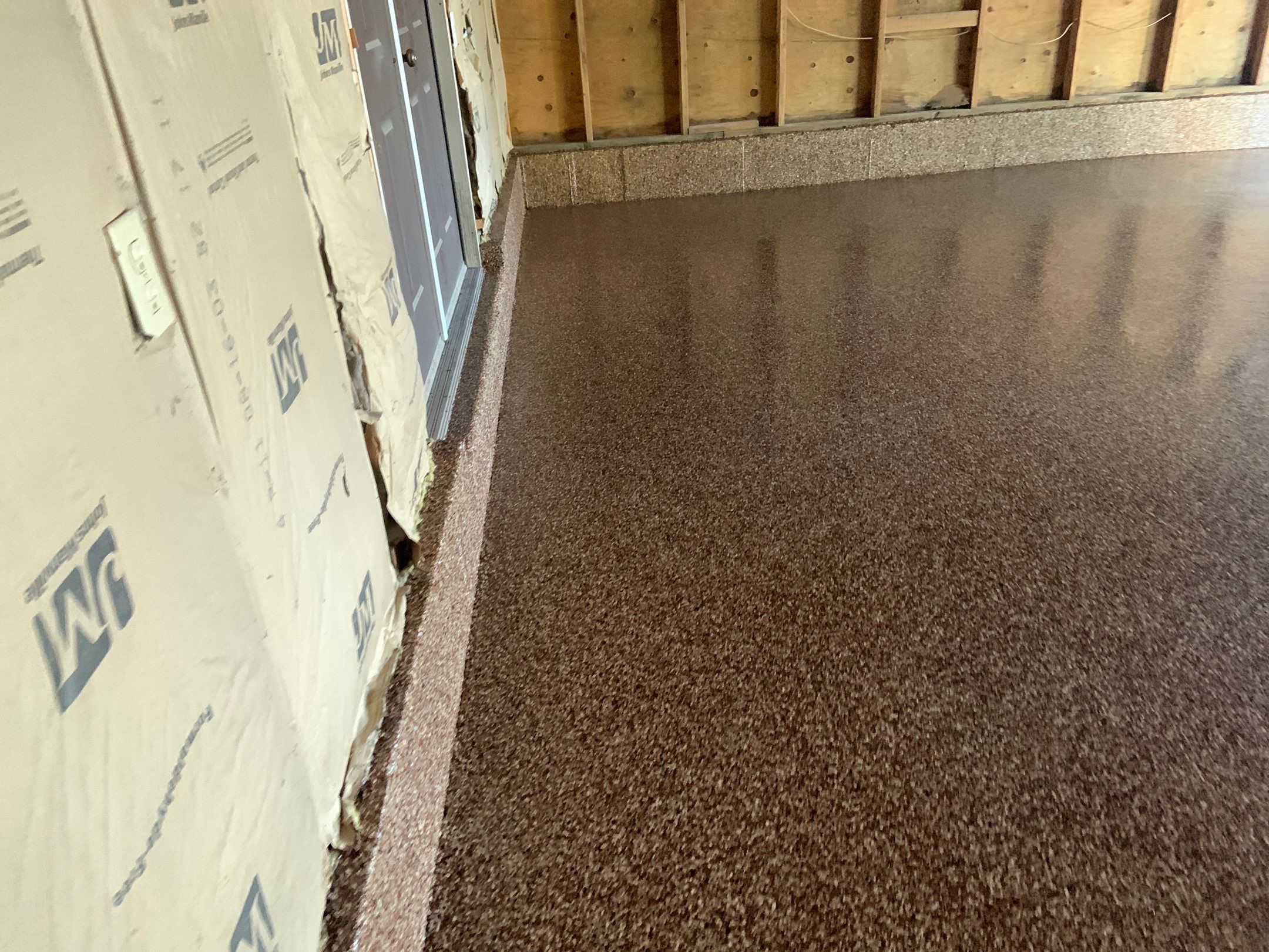 Countertop Transformation using Galaxy Colorway by Croc Coatings, LLC