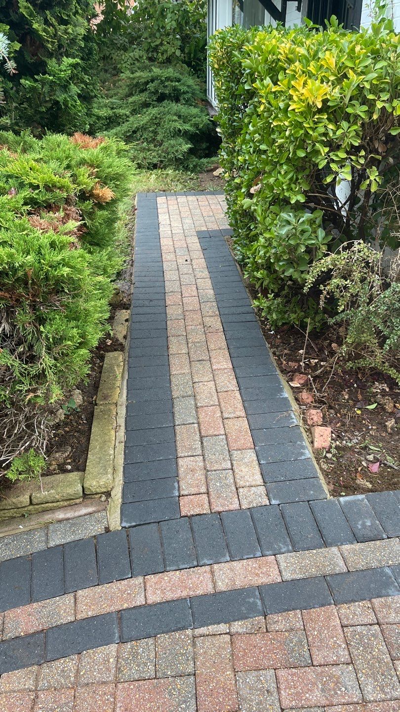 Exterior Clean - Roof - Patio - Driveway using Honda 15lpm Low Pressure Washing Machine by Ges Exterior Cleaning ltd