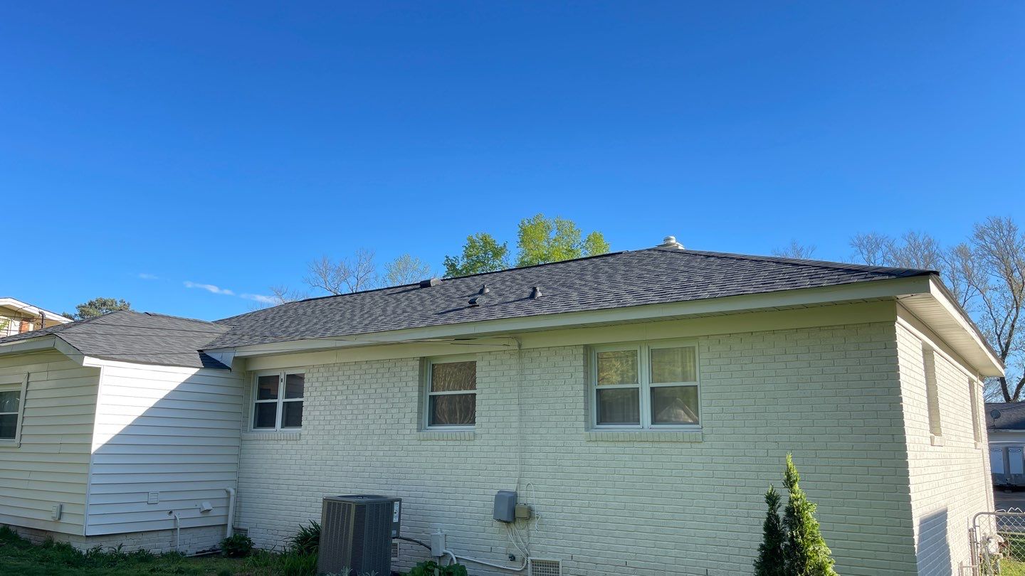 Roof replacement and interior repair by hail damage by Just Brilliant Restoration JBR