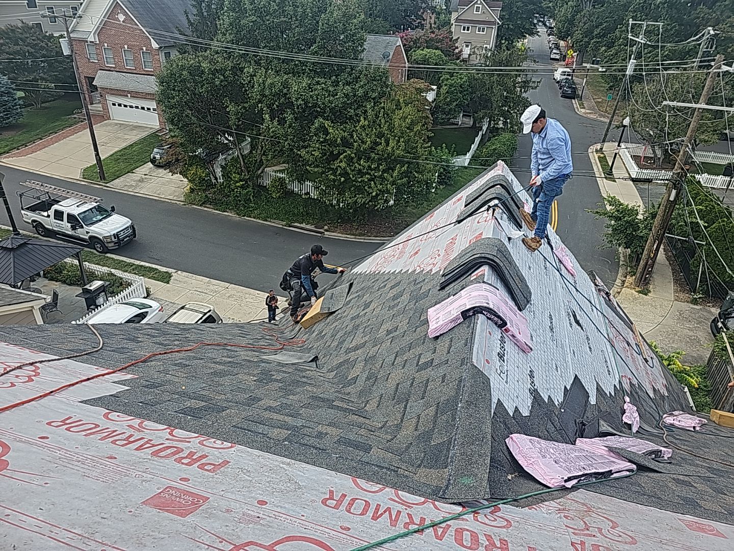 Residential Roofing Installation using Shingles  by Real1Construction