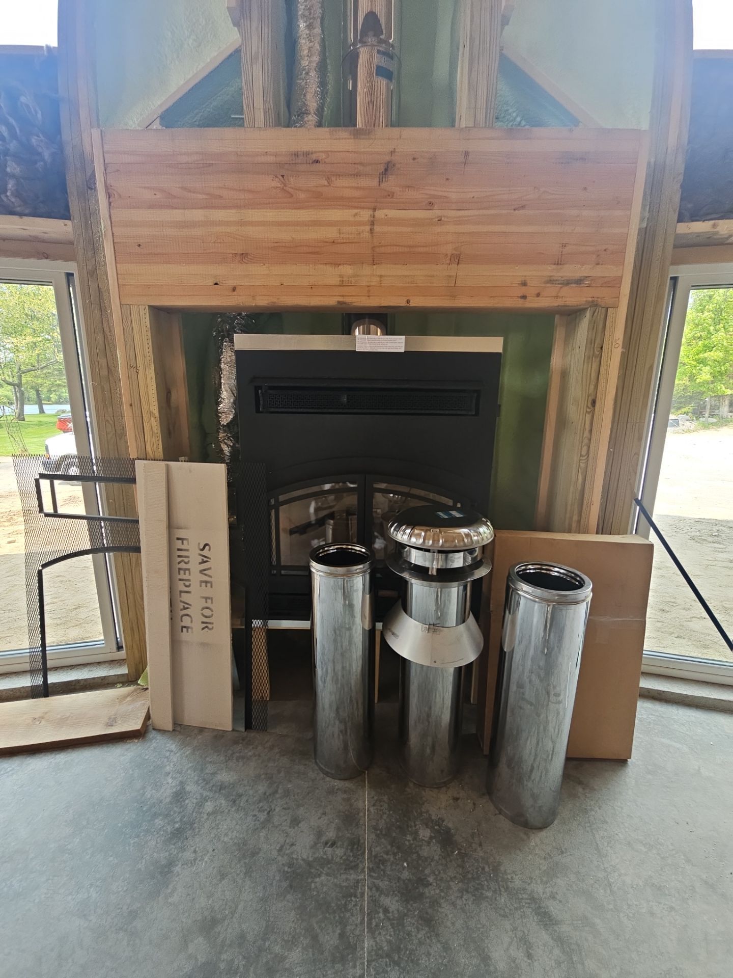 Project in Cohasset by Wilkening Fireplace