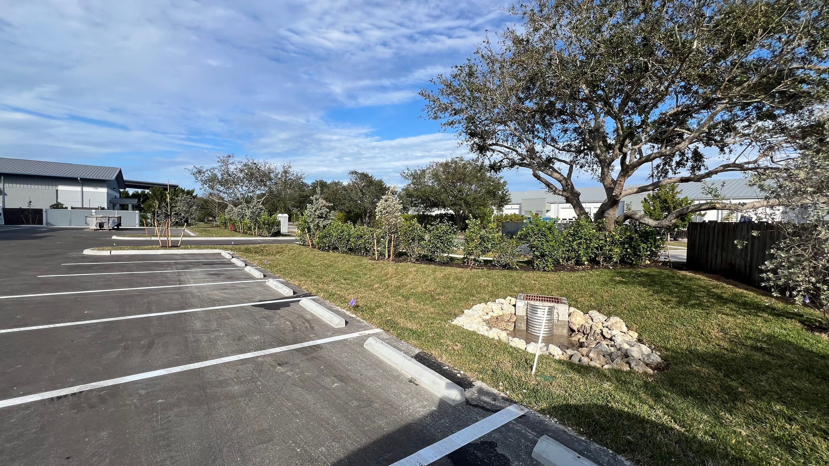 New Commercial Construction Stormwater System Cleaning by APS Power & Water