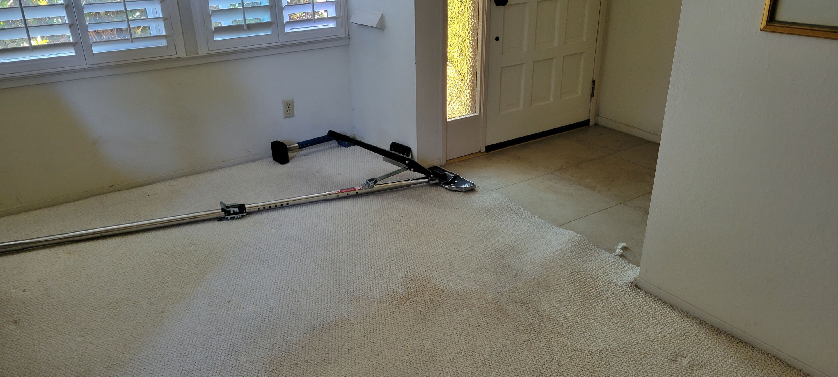 Carpet Re-installation after Flood Damage by Ardent Carpet Restore LLC