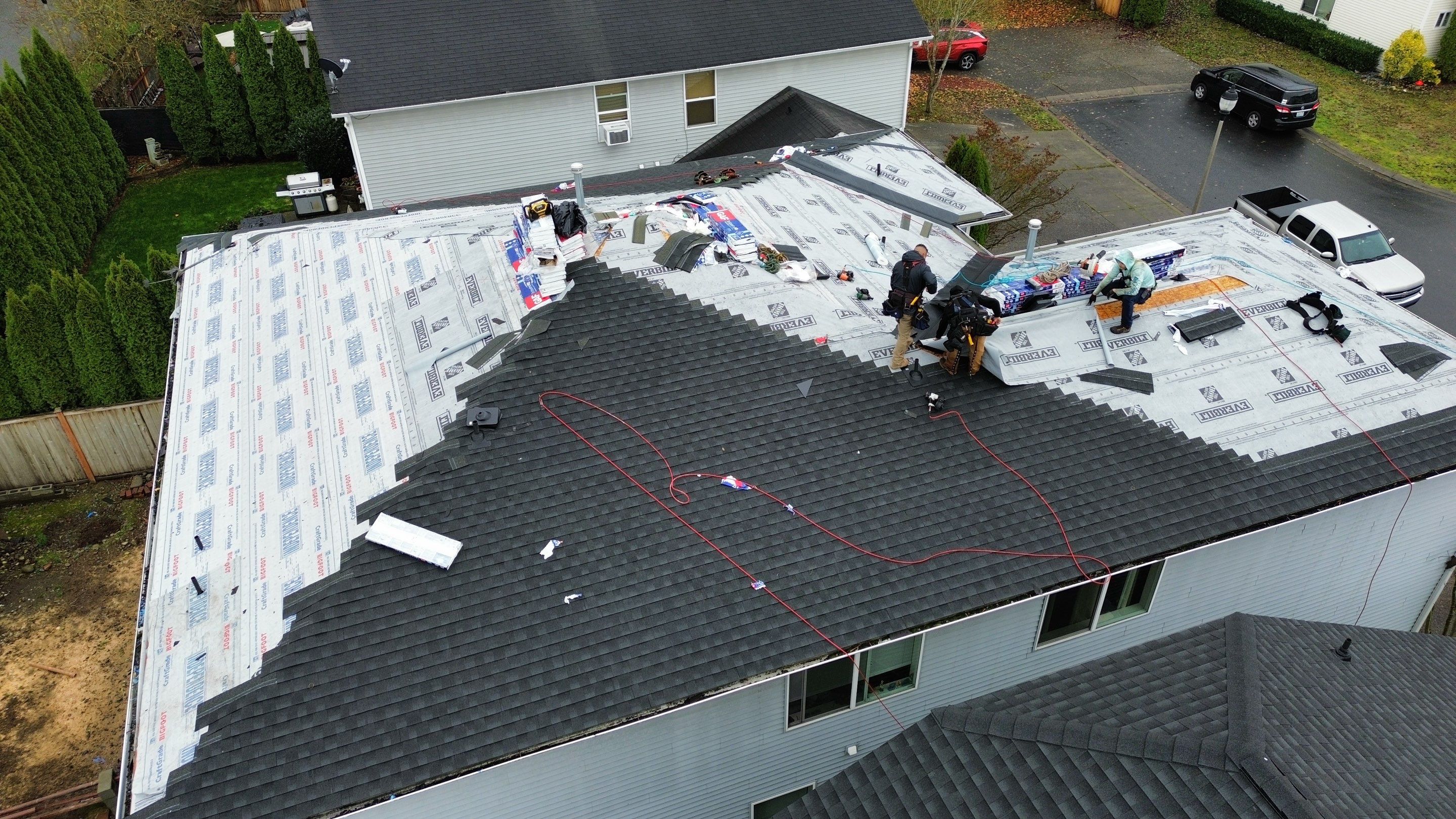 GAF Timberline HDZ, Charcoal  by Proline Roofing & Restoration LLC