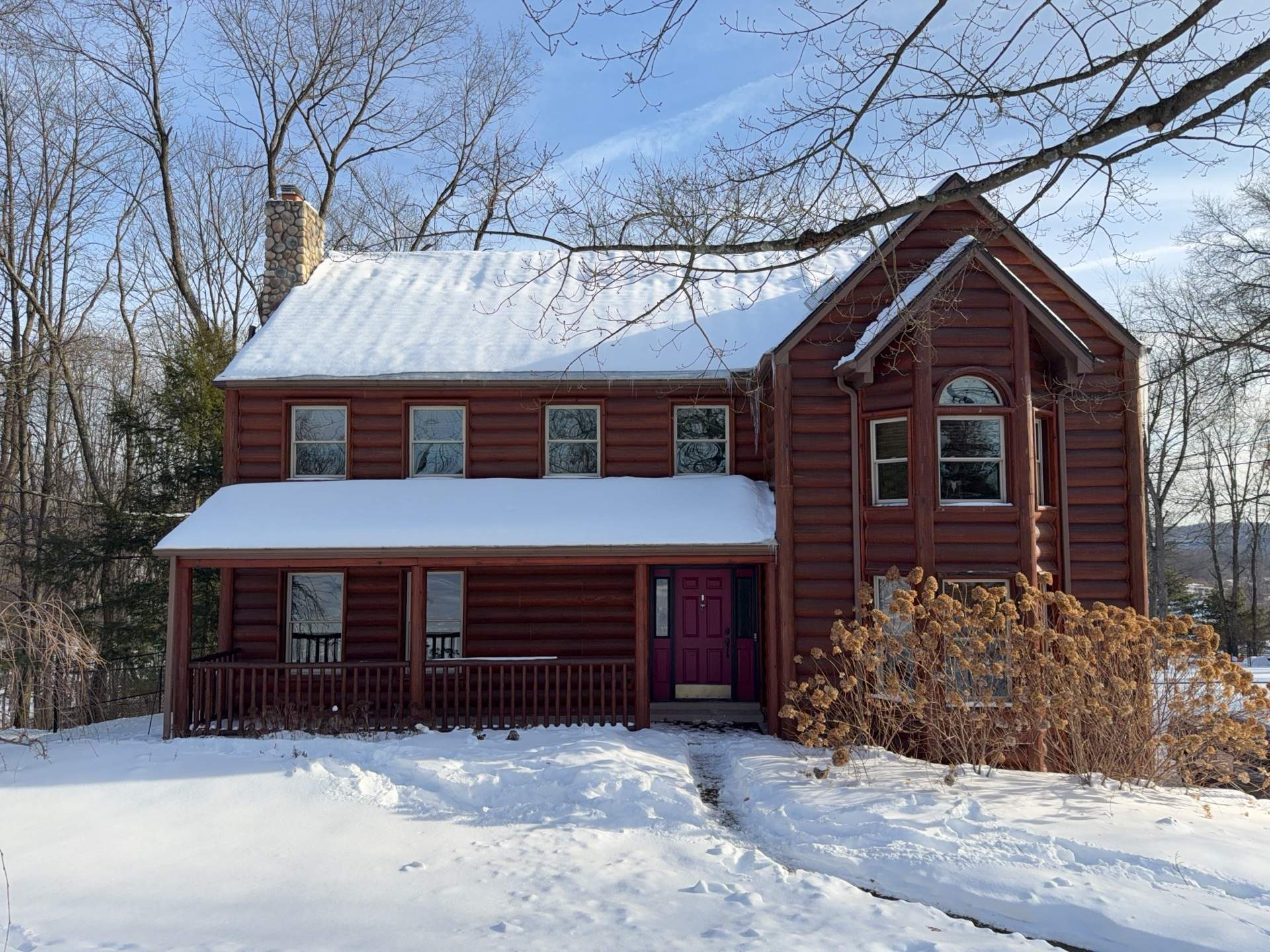 Wood Log Cabin to Everlast by Ideal Siding Pittsburgh
