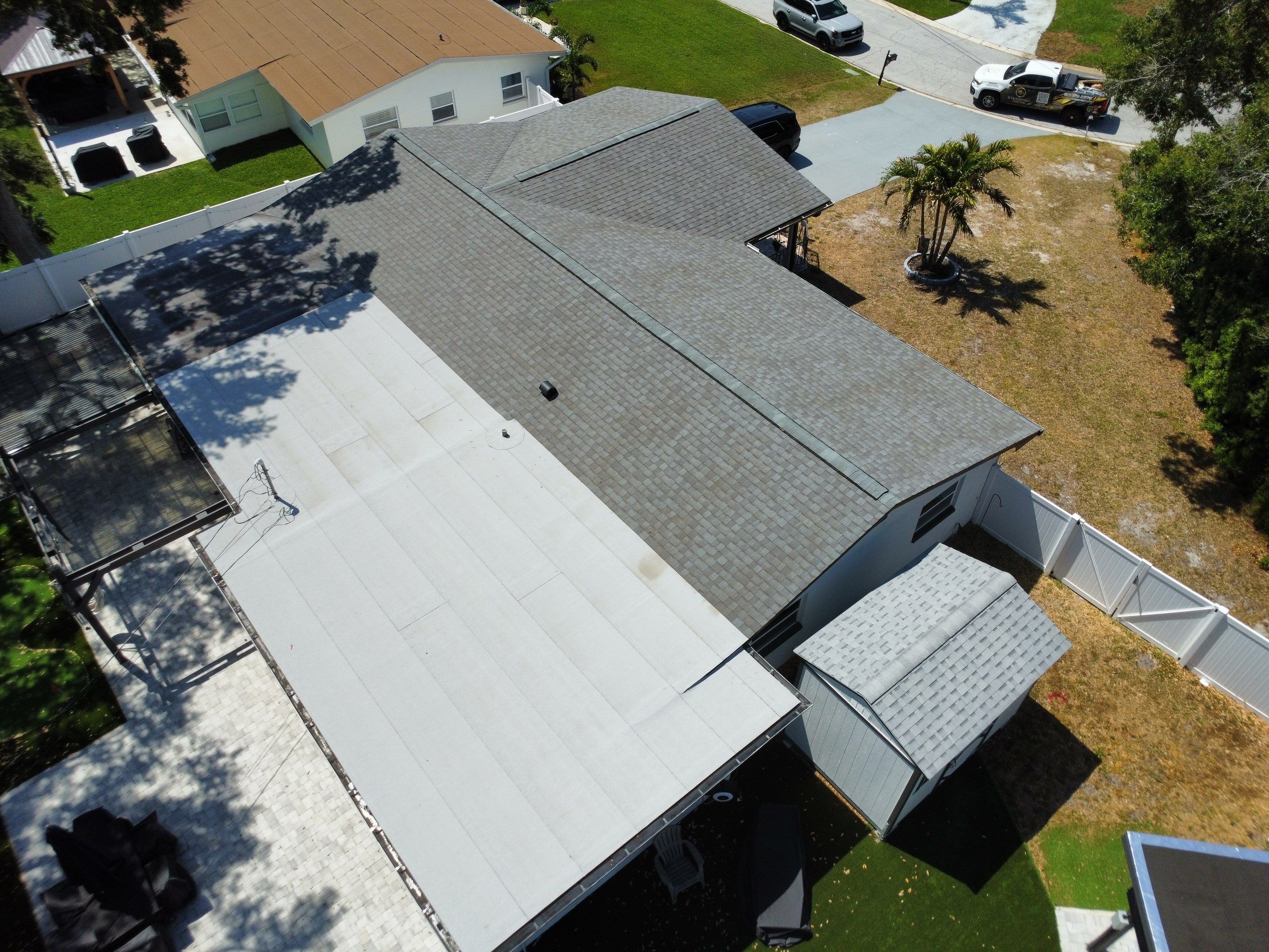 Roof Replacement in Largo, FL. by Steadfast Roofing
