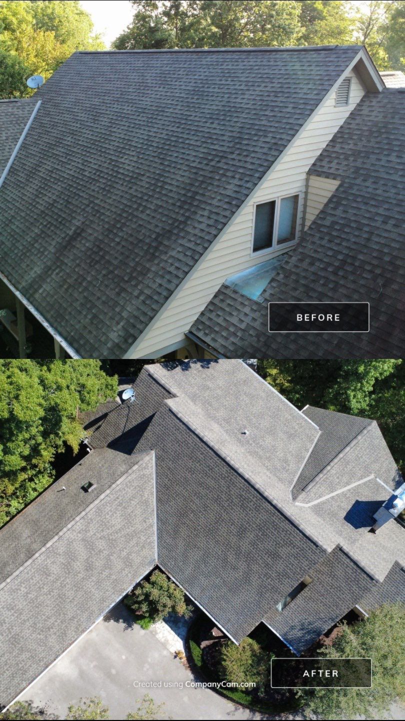 Roof Maxx Residential Before & After Pictures by Roof Maxx of Columbus, OH