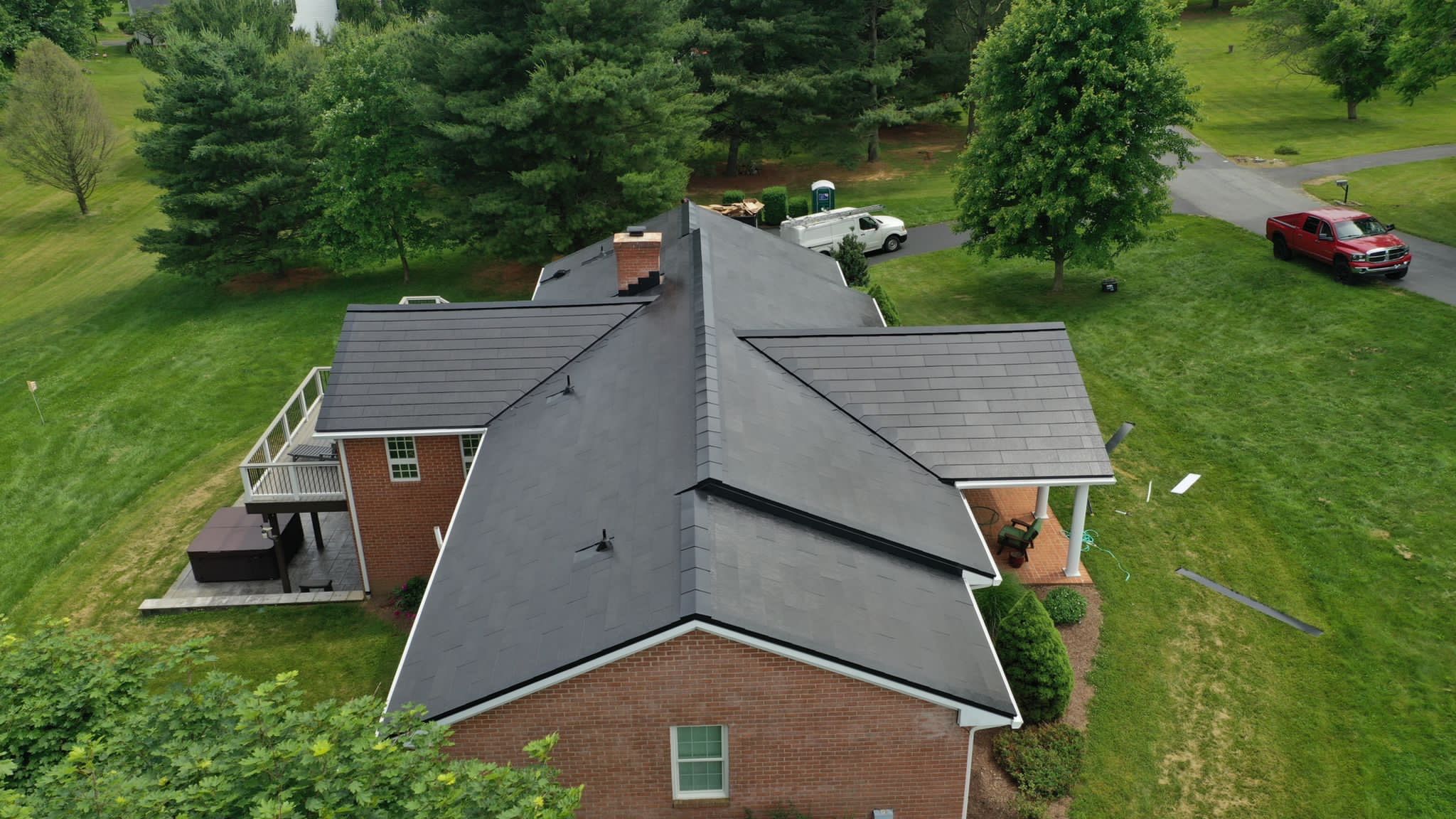 Tesla Solar Roof Installation by American Home Contractors