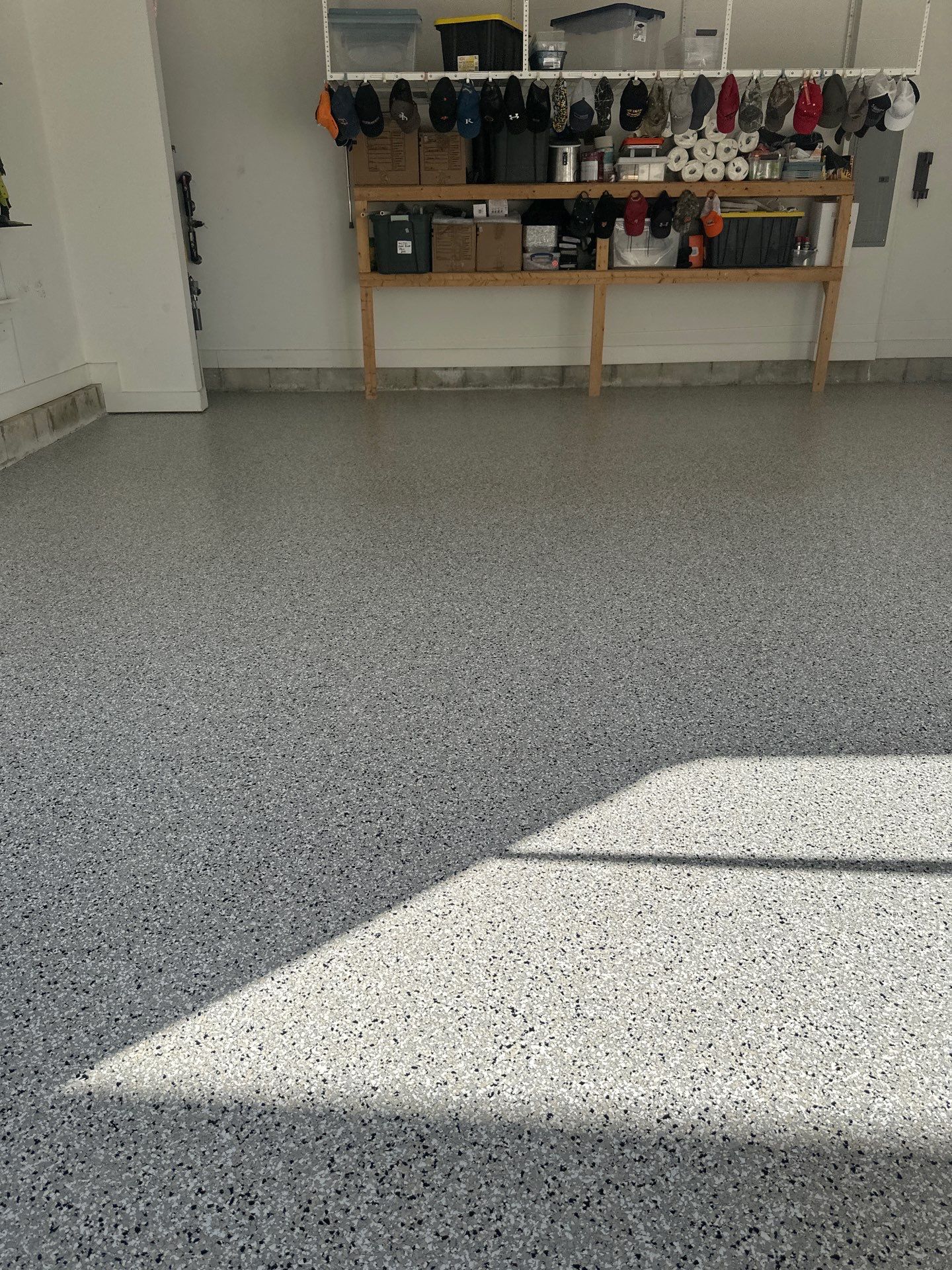 Garage Floor Coating using Cabin Fever by My Garage Floor Guys