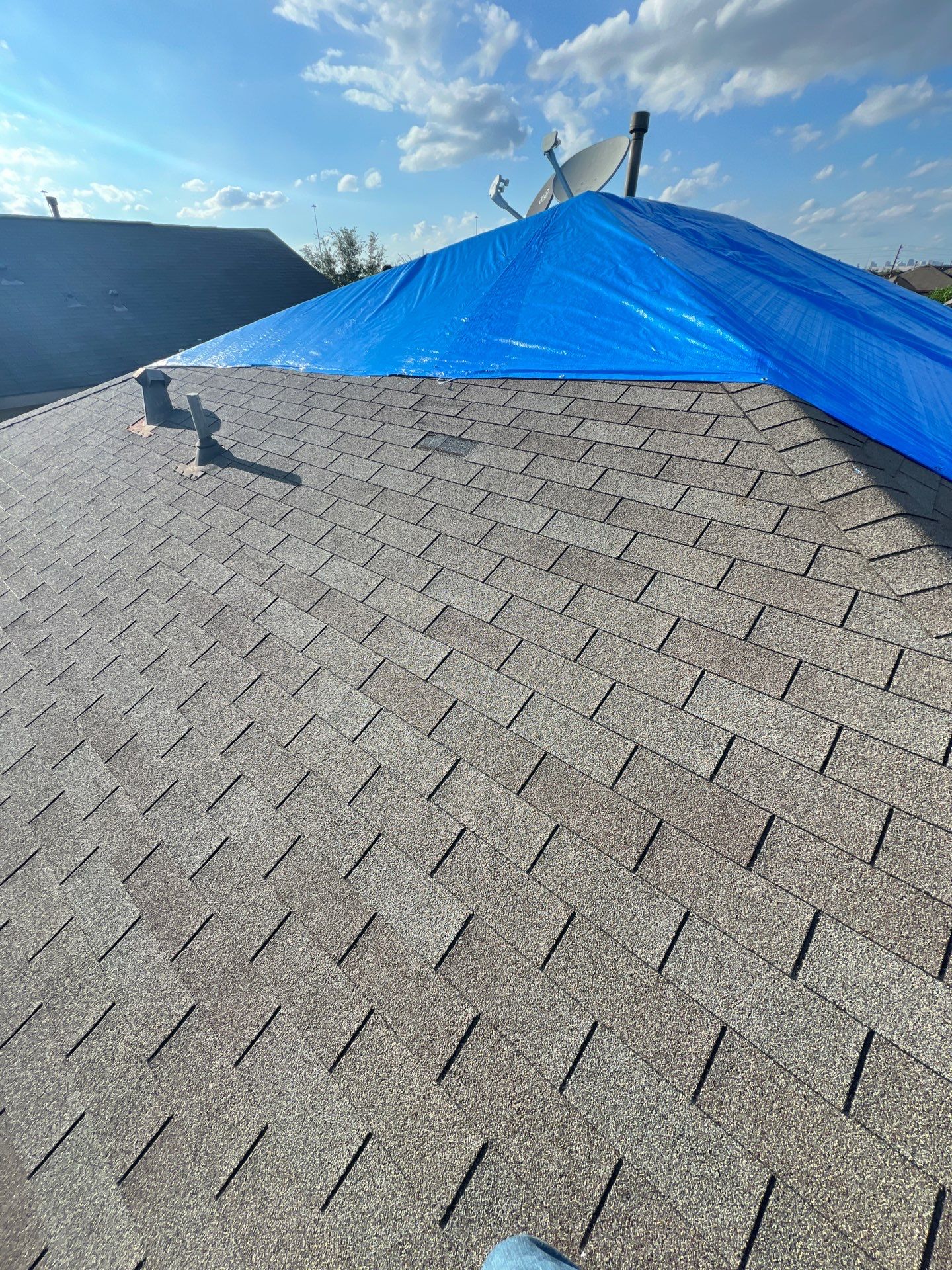 Residential Roofing Repair using Owen's Corning Duration (Lifetime) Shingles by Roof Repair Company