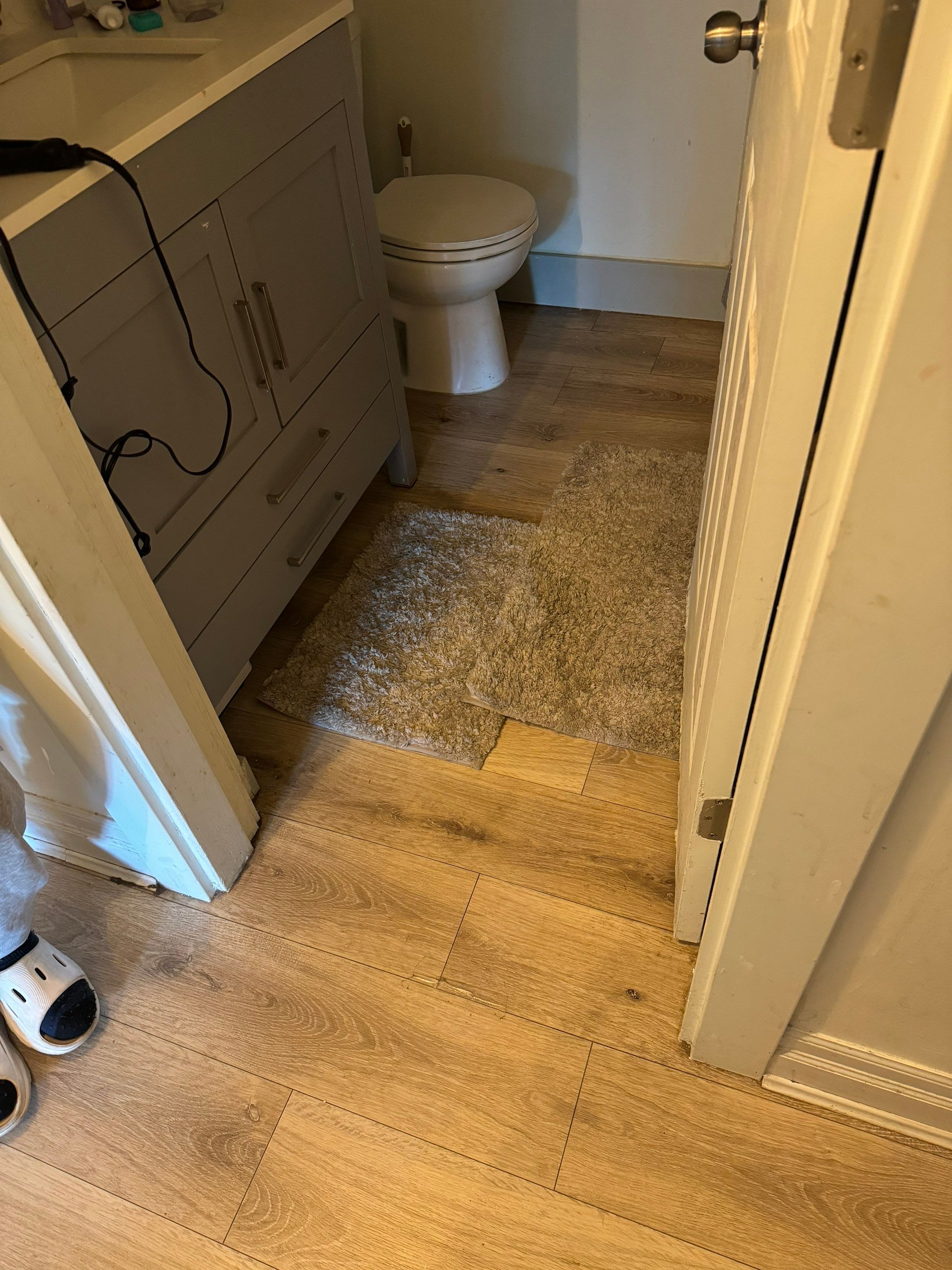 Kitchen Flooring & Bathroom Upgrade by YVR Construction Group