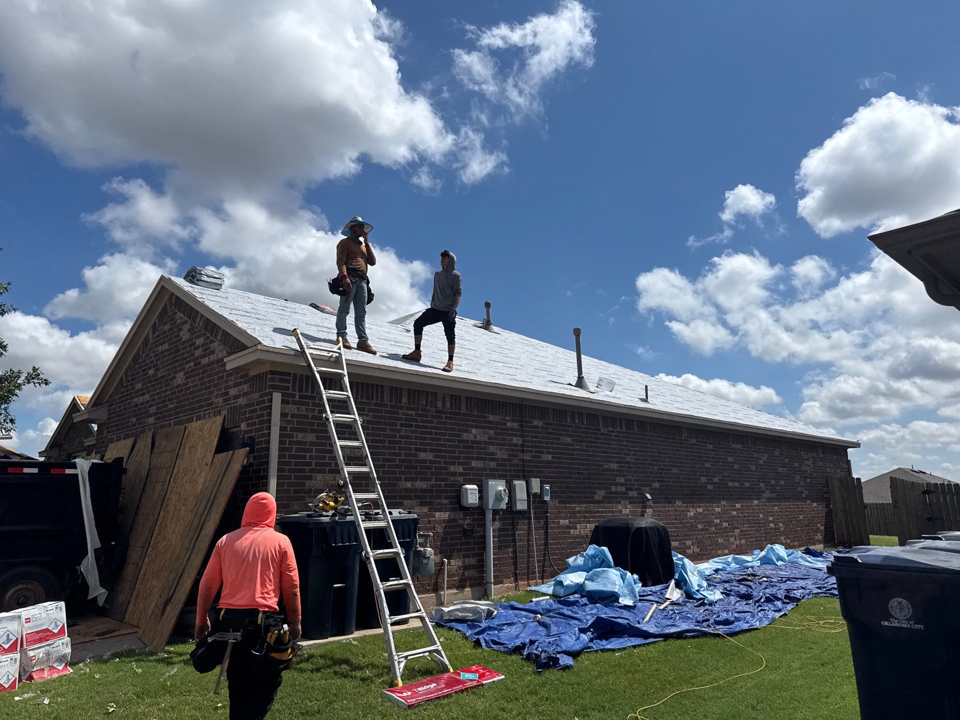 Storm Restoration in Yukon, OK by 5Coat Roofing & Construction