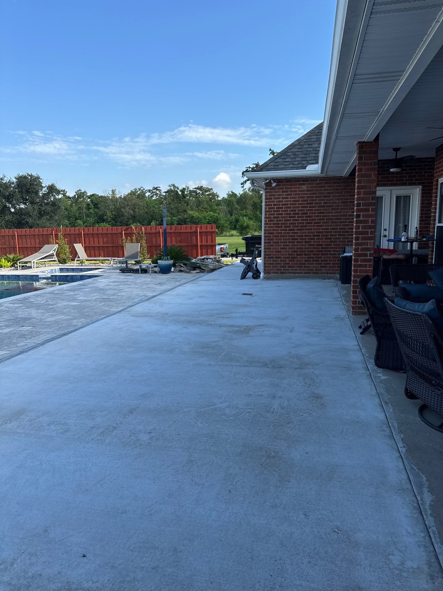 Cedar Patio Cover in Belle Chasse by HDS Contractors