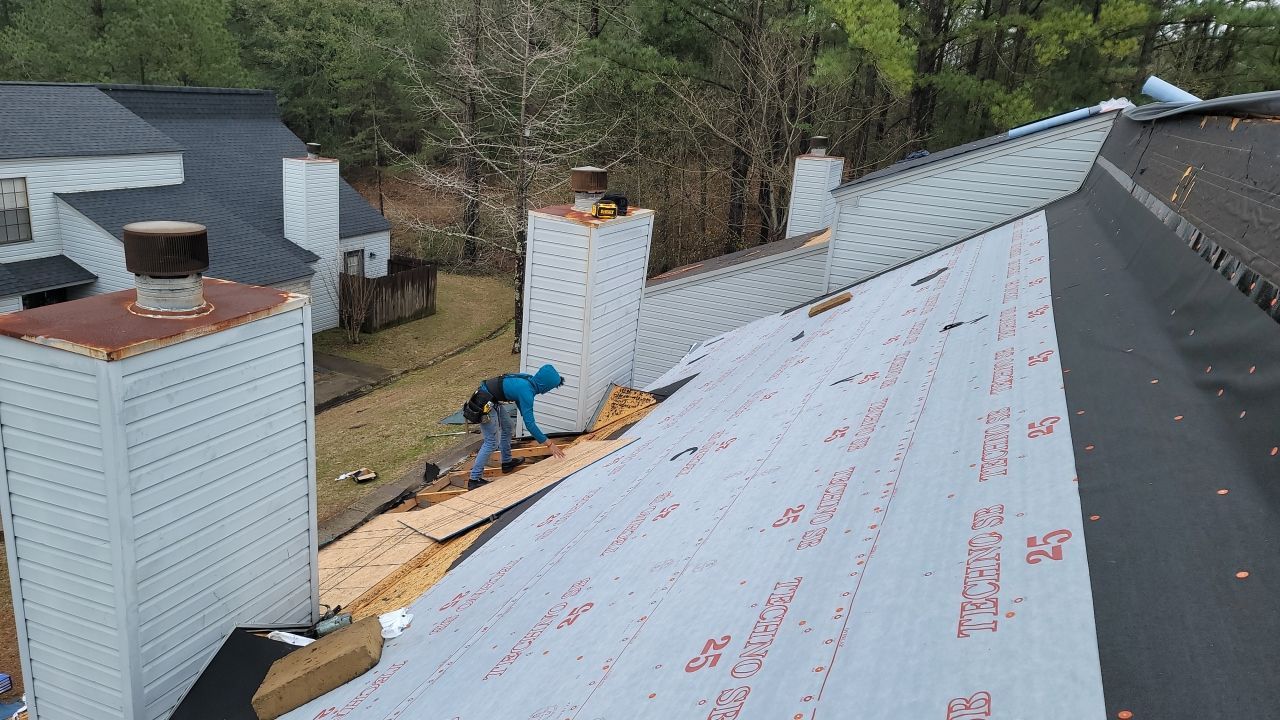 Residential Roofing Repair using Roof repair by American Roofing & Construction LLC