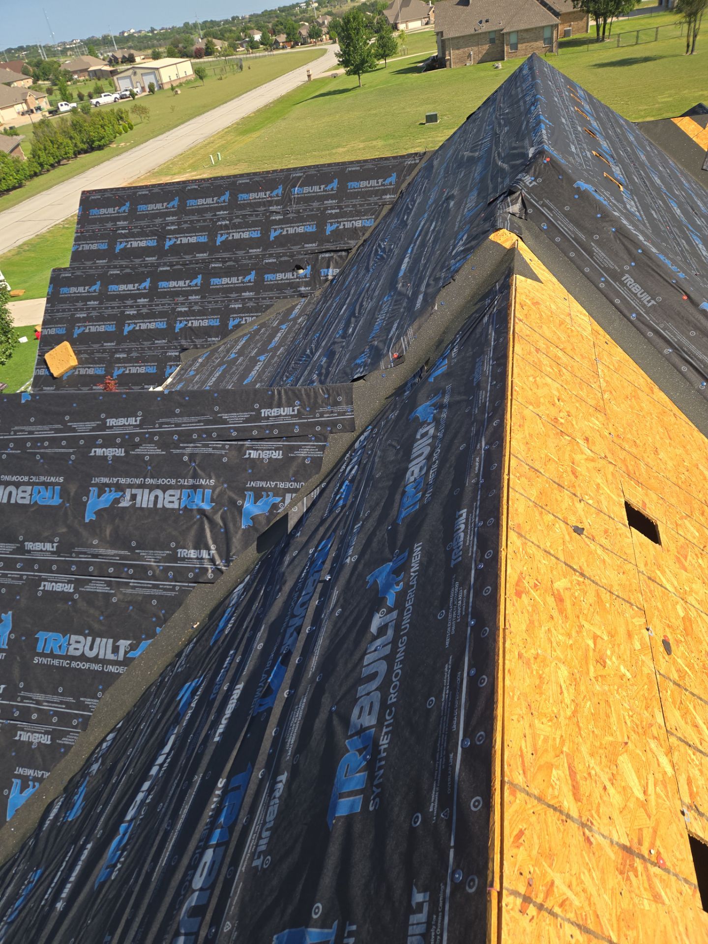 Project in Azle by Lonestar Roofing and Restoration LLC.