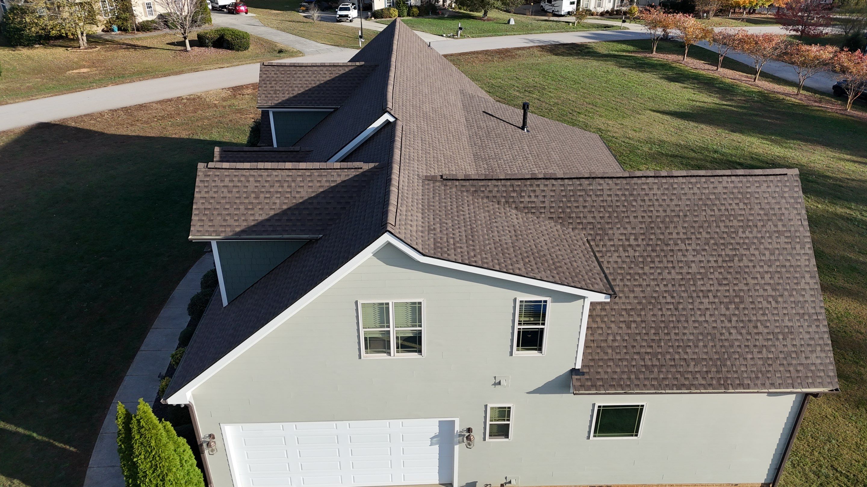 Roof Replacement - GAF Timberline HDZ Barkwood  by Pro Performance Roofing