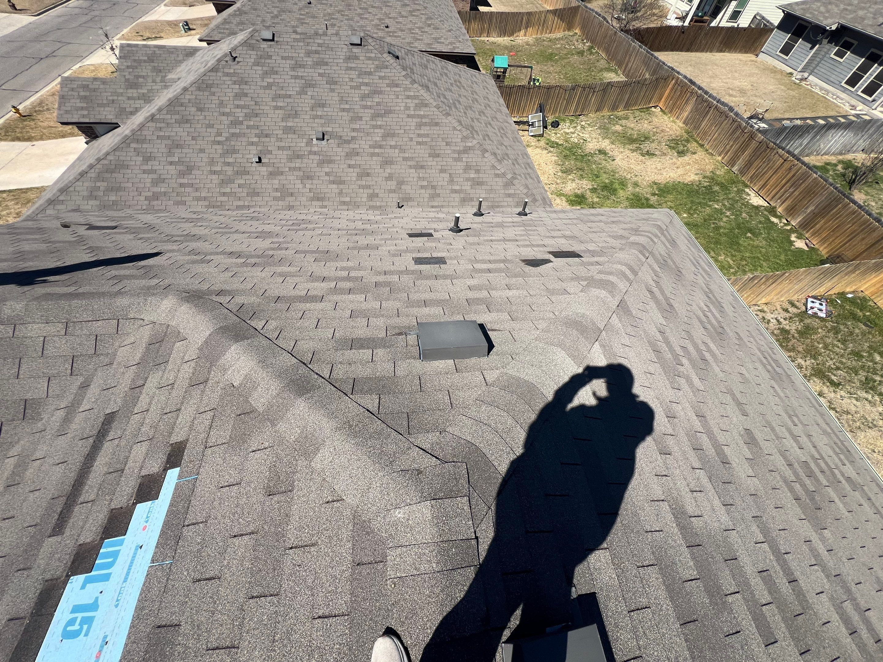 Residential Roofing Installation using IKO Dynasty Class 3 Impact Resistant 30YR Architectural Shingles. Color: Driftshake by WR Roofing Solutions