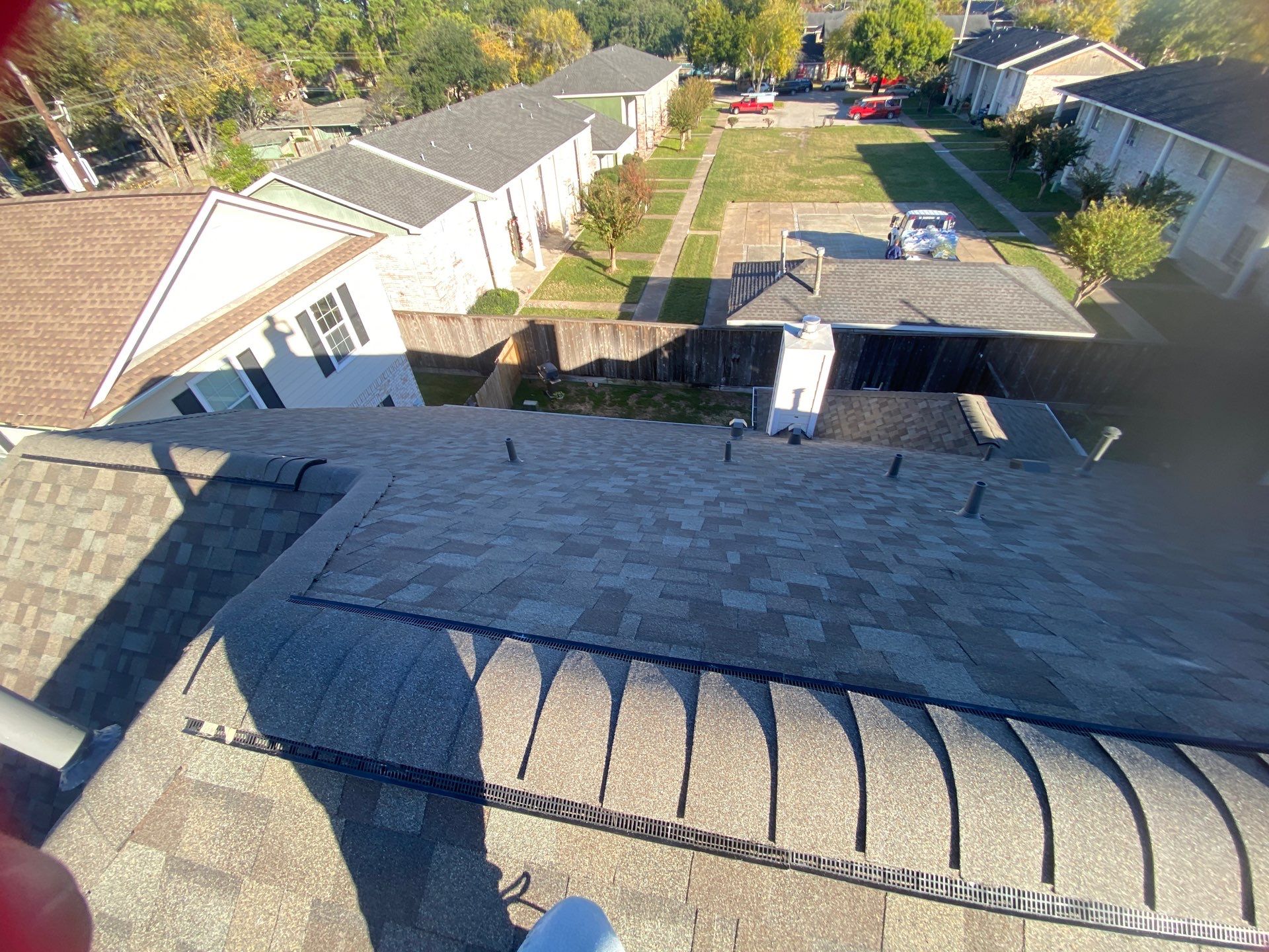 Residential Roofing Installation using Owen's Corning Duration (Lifetime) Shingles by Roof Repair Company