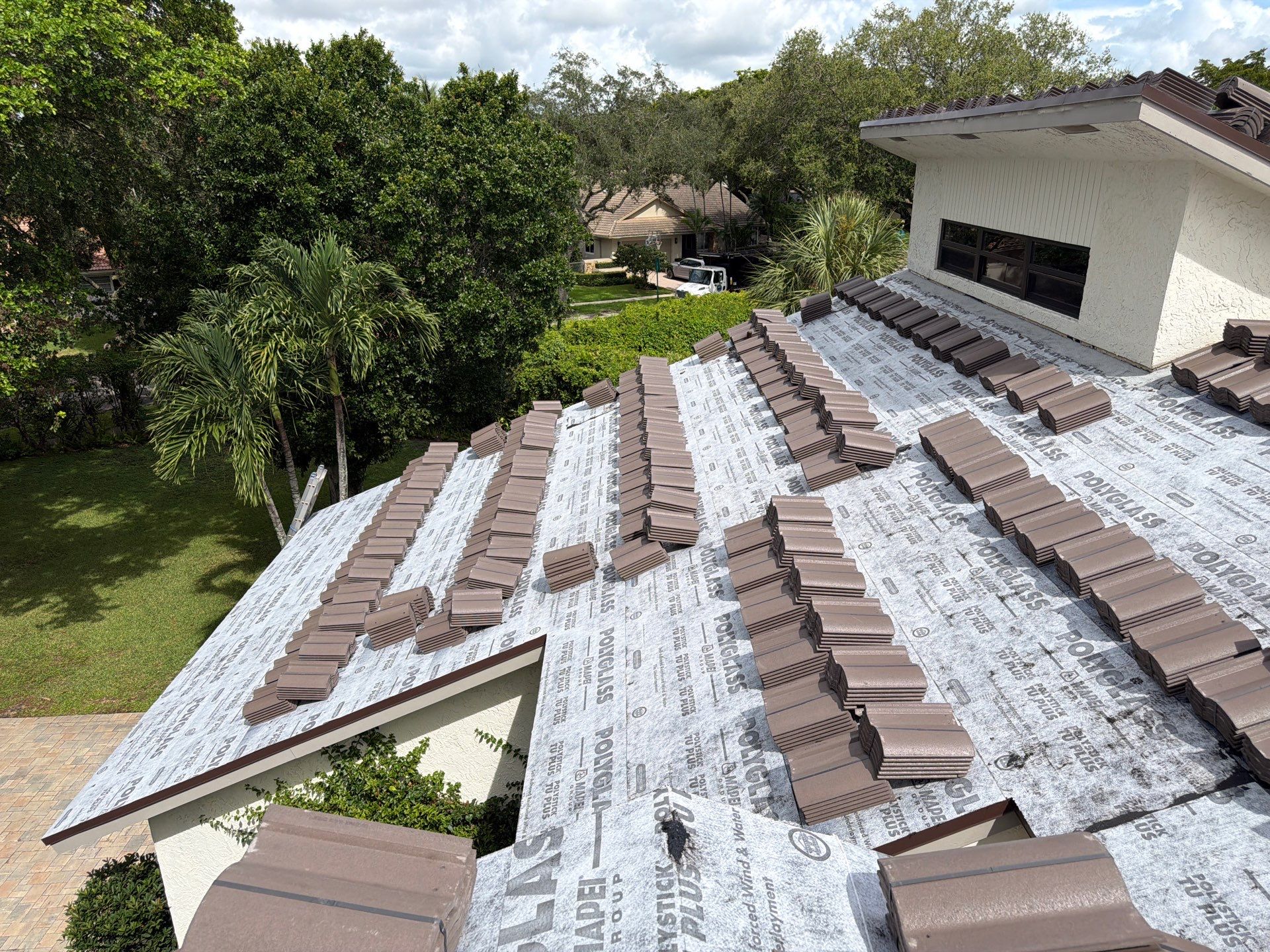 Residential Roofing Installation using Crown by BLUES BROTHERS ROOFING