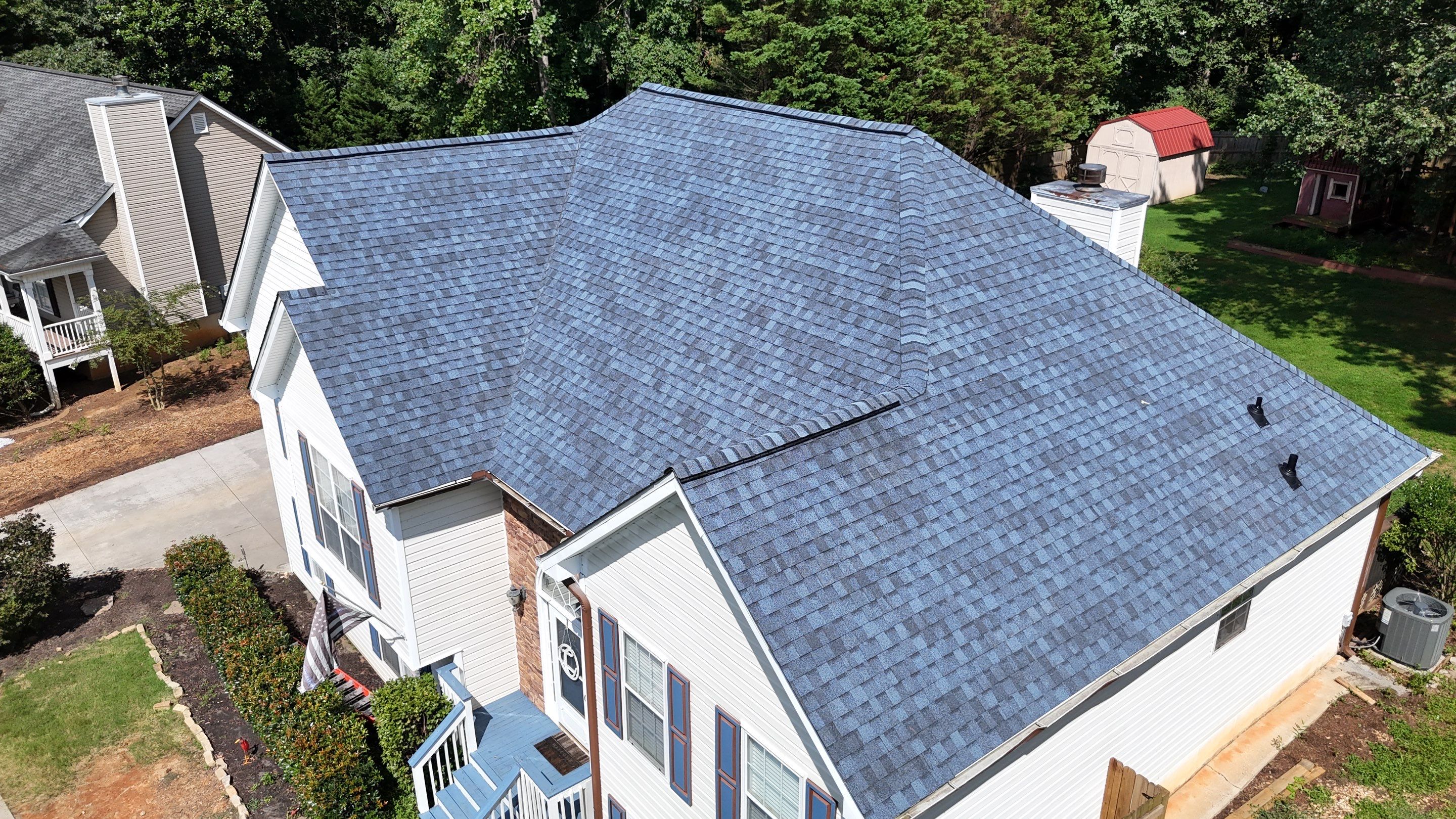 Cumming, GA Roof Replacement, CertainTeed Landmark Pro Coastal Blue by Reset Roofing