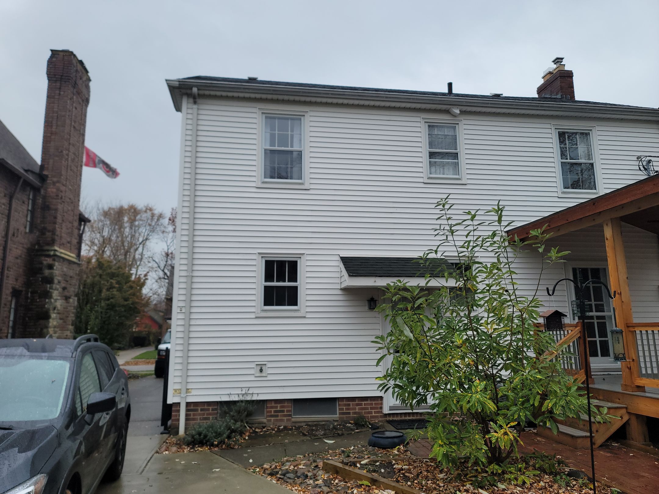 Owens Corning Duration Designer, Color, Pacific Wave, Drip Edge, Birch White by Eagle Eye Roofing