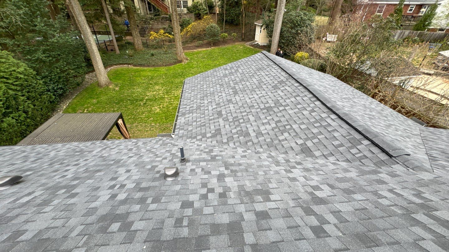 Arlington CertainTeed Landmark Pro Roof in Max Def Moire Black by RM Banning, Inc.