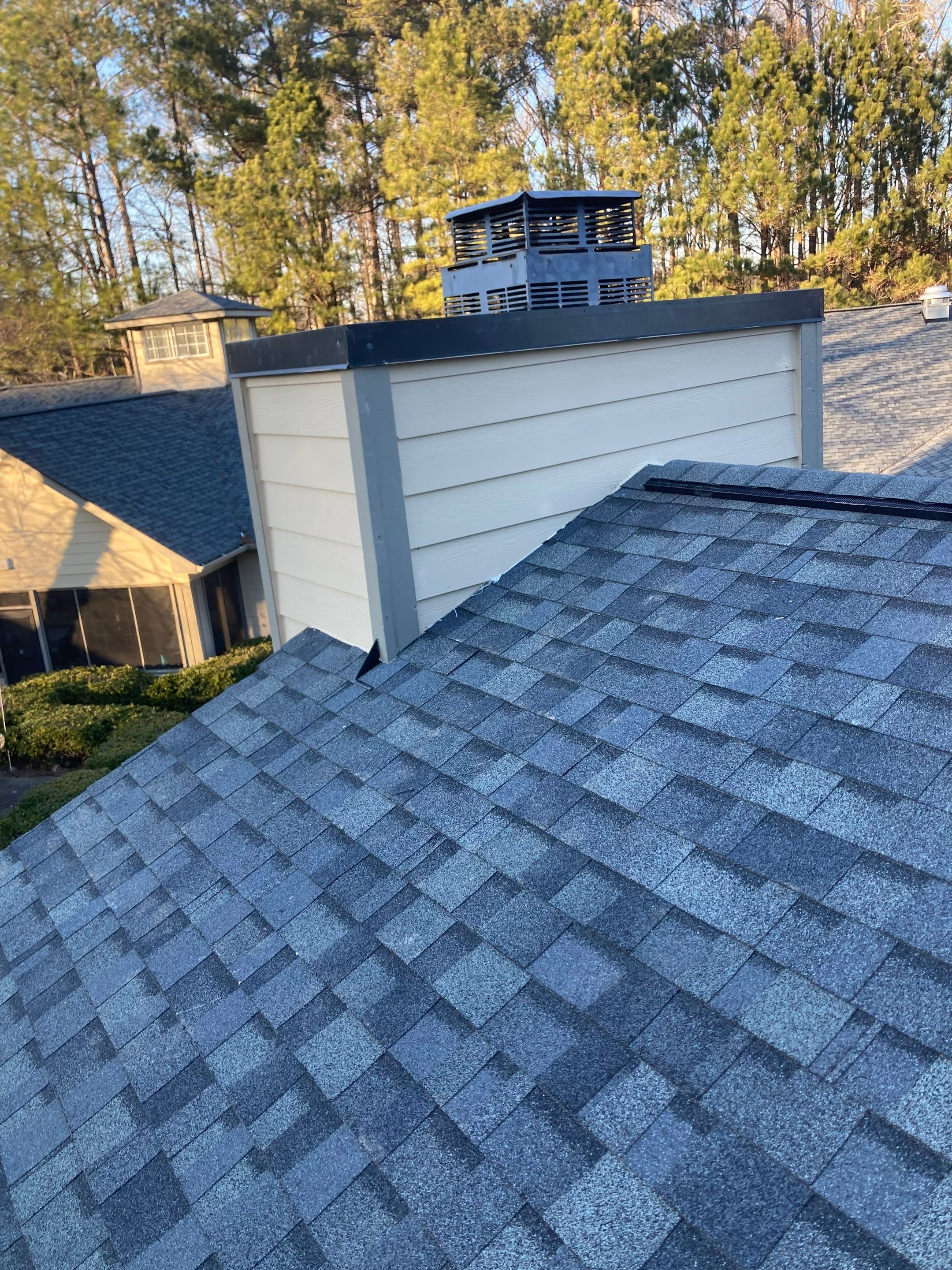 Chimney Siding Replacement & Restoration by PGP Surface Solutions, LLC