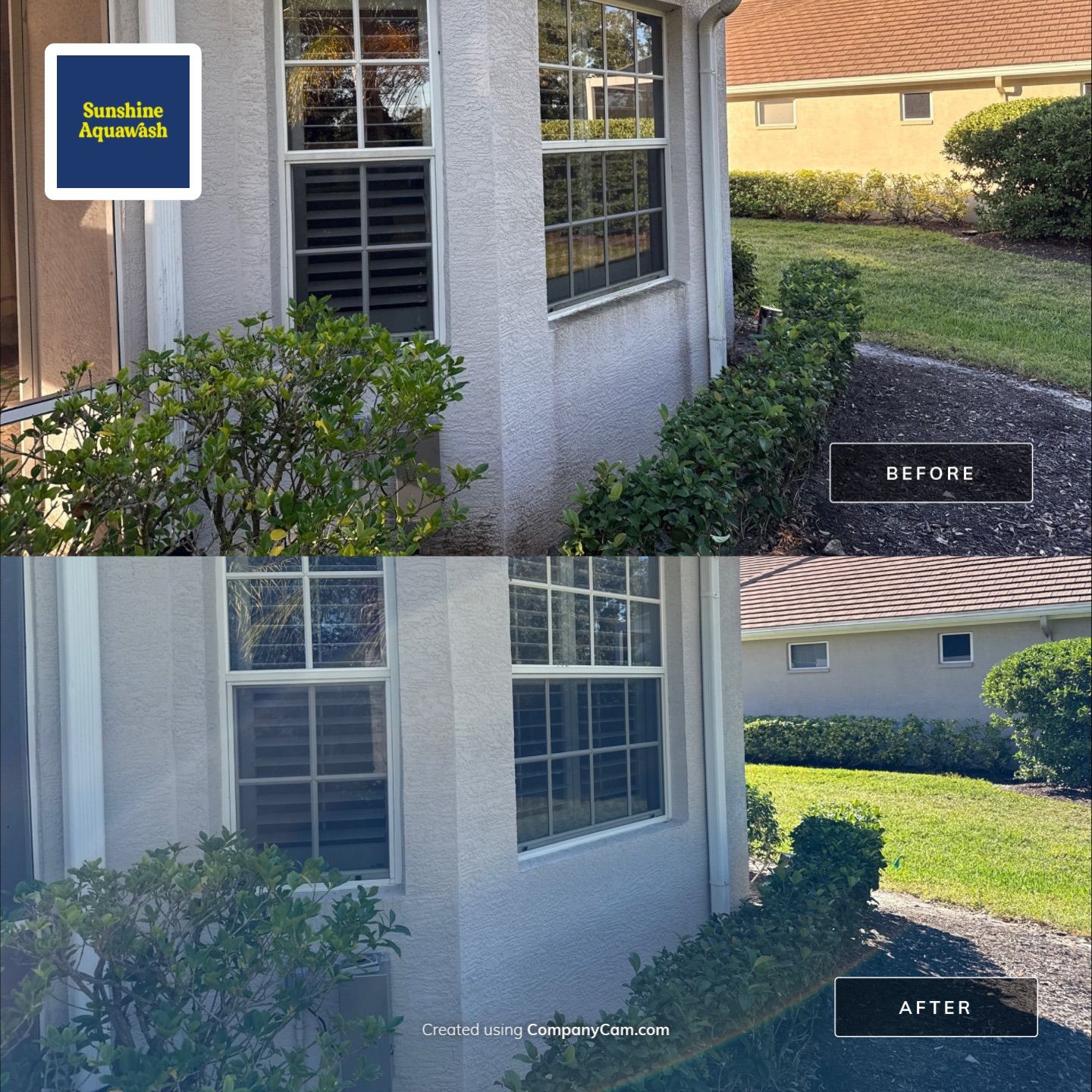 House Wash, Pool Deck & Screen Enclosure Cleaning | University Park, Sarasota FL by Sunshine AquaWash