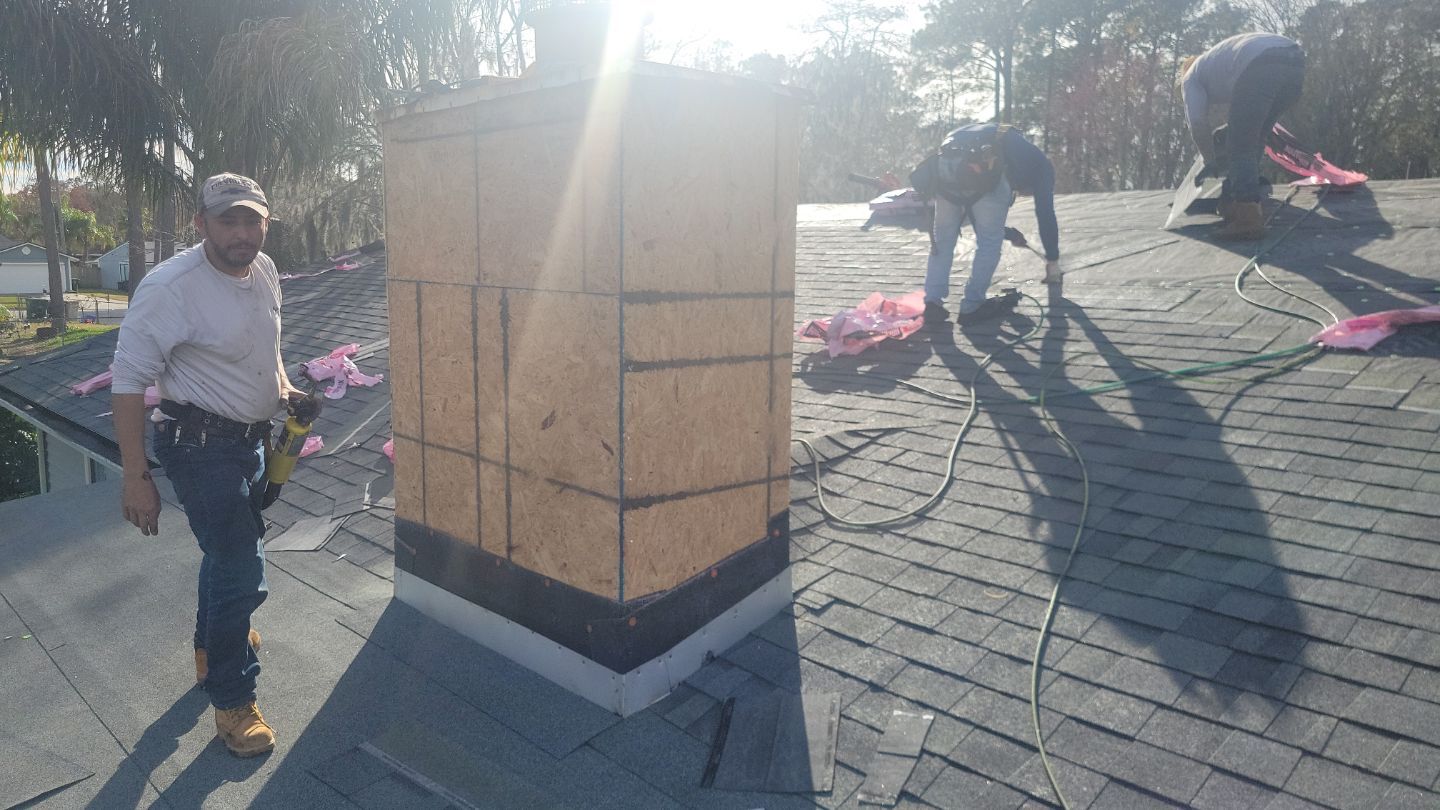 Residential Roofing Installation using Owens Corning TruDefinition Duration Shingles by Galaxy Builders, Inc.
