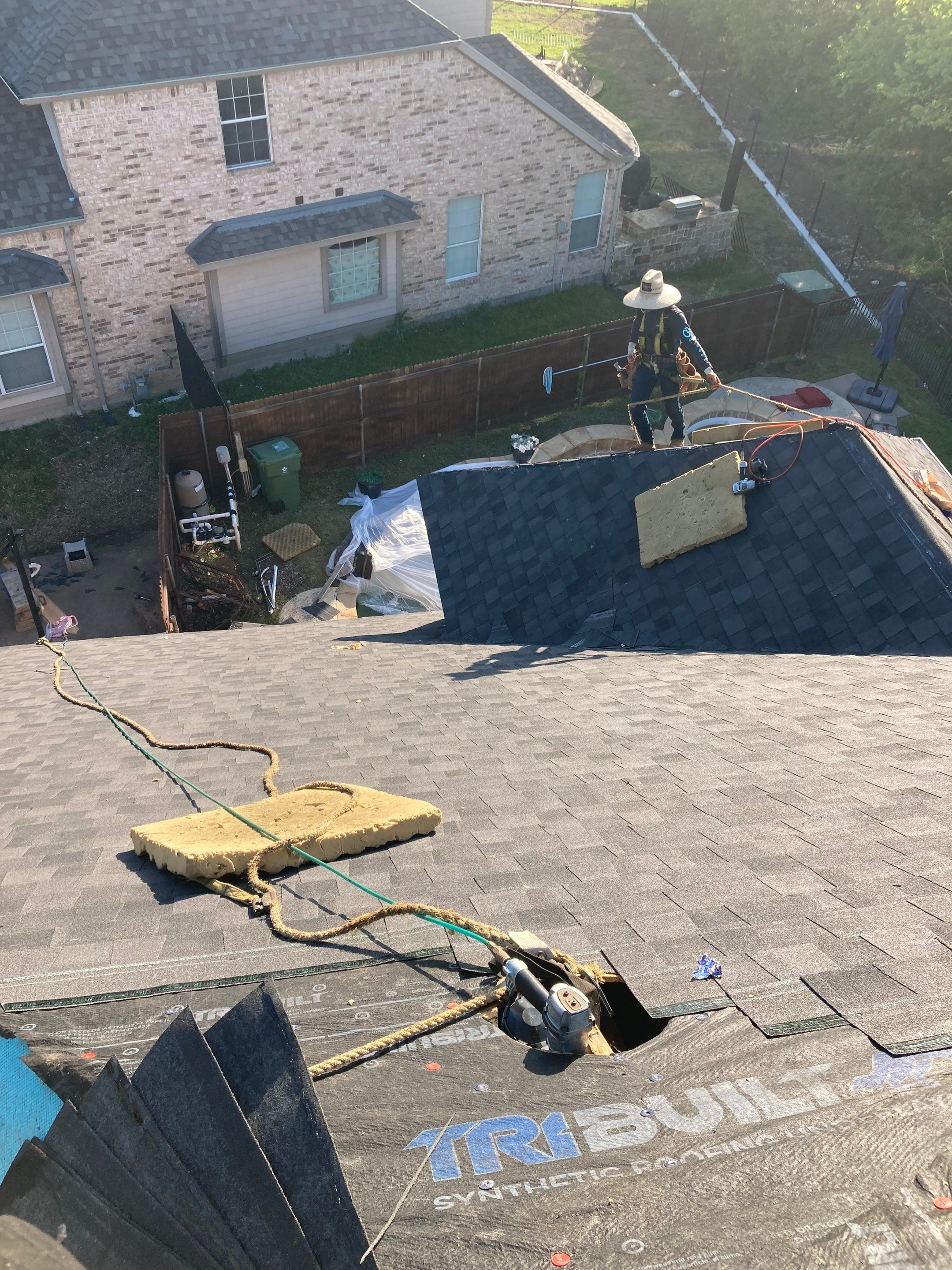 Project in Mansfield by Rhino Roofing and General Contracting, LLC