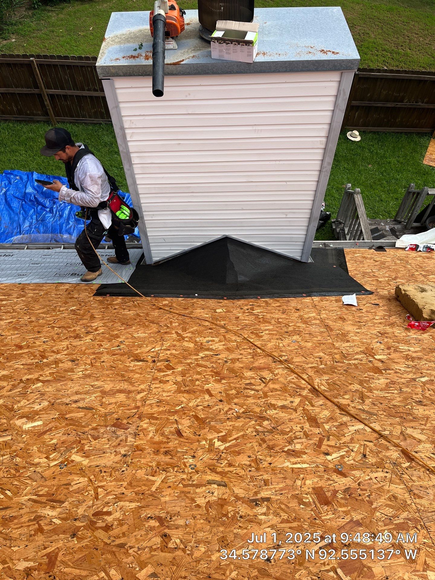 Benton Roof Replacement Featuring GAF Timberline HDZ Shingles by Temple Roofing and Exteriors