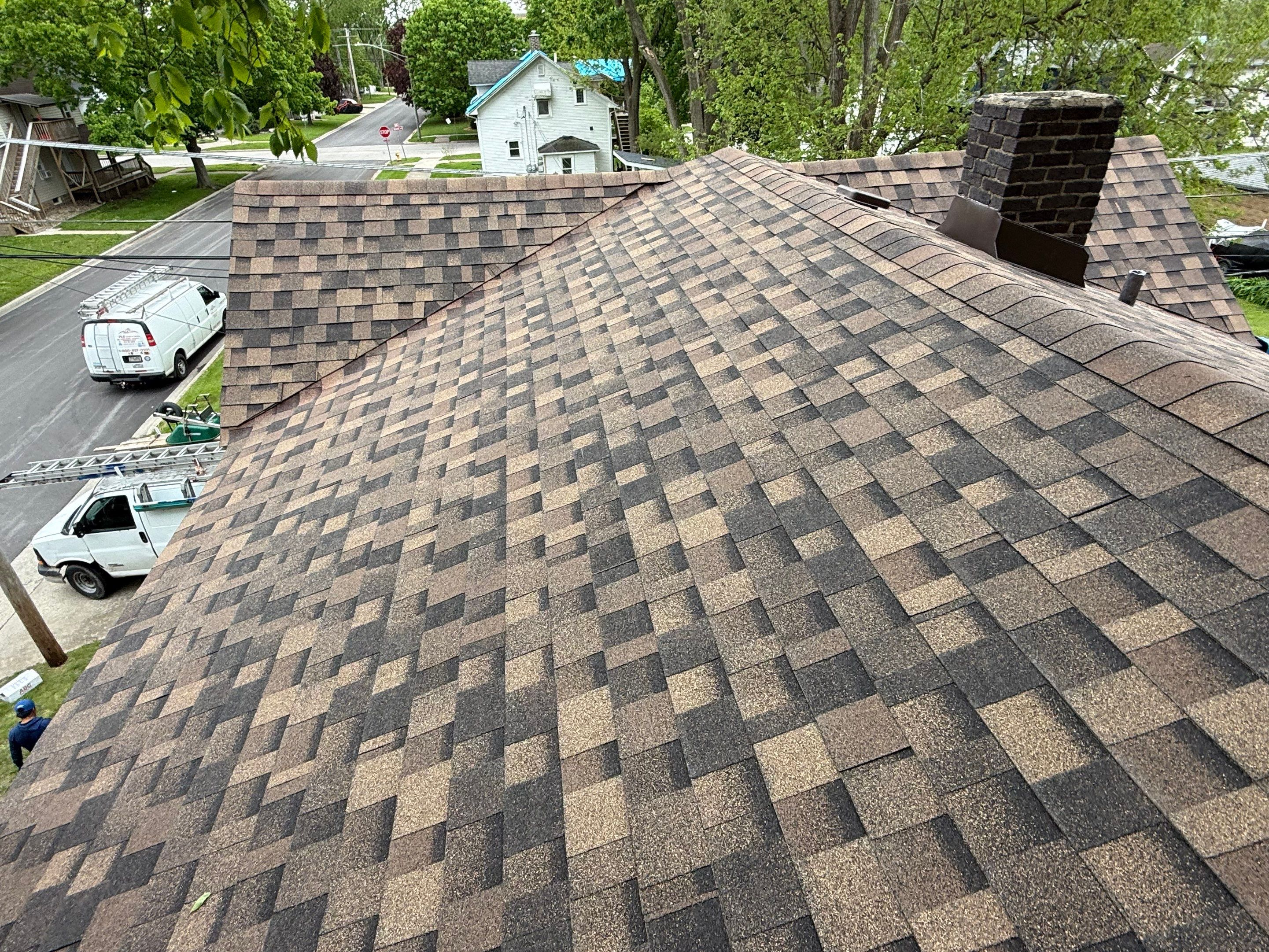 Roof replacement by Optimal Home Improvement 