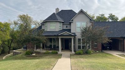 Insurance Claim Roof Paint and Gutters