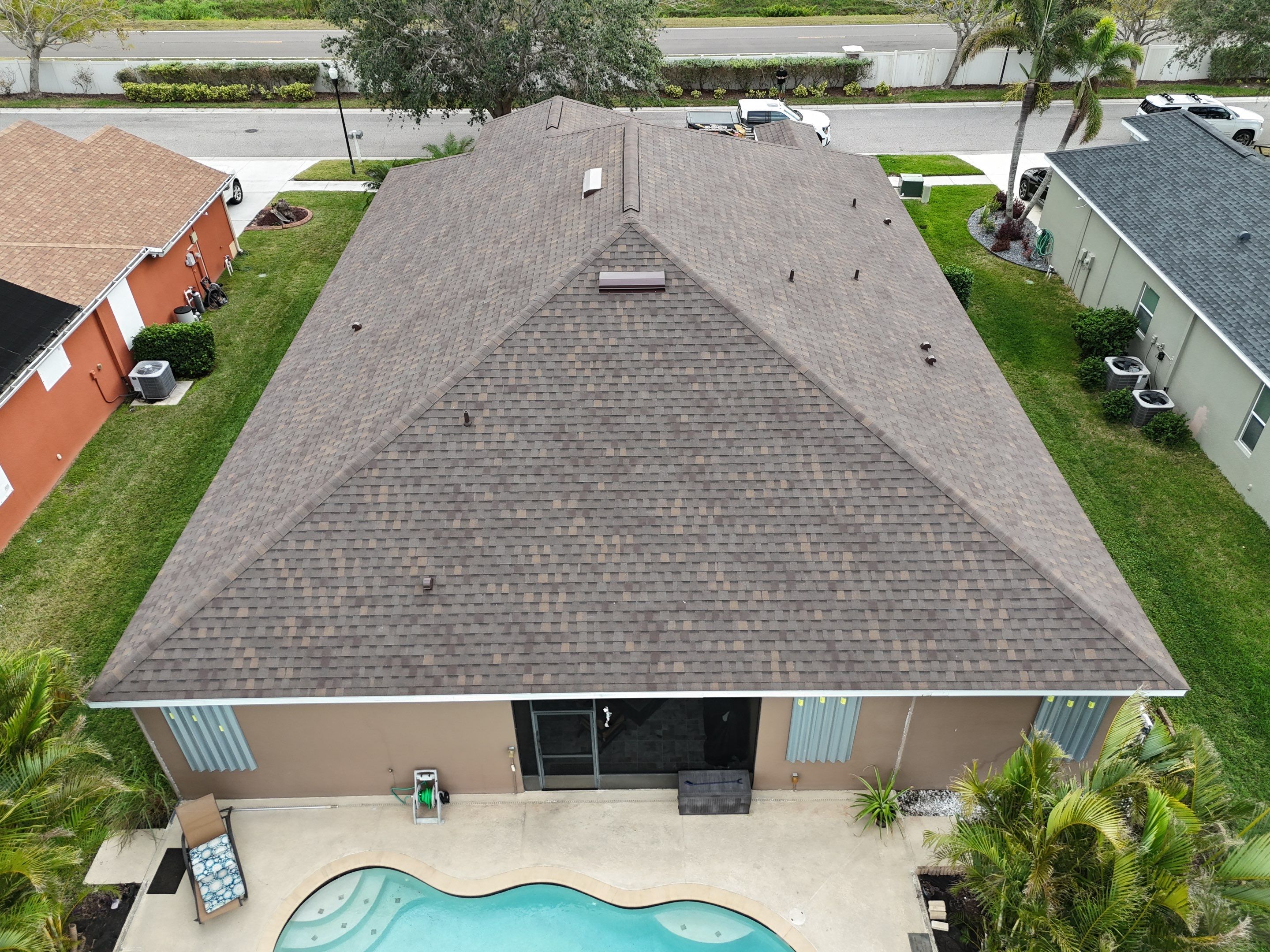 Roof Replacement in Ruskin FL. by Steadfast Roofing 