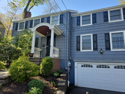Exterior Painting and Cedar Shingle Siding Repair in Cedar Grove
